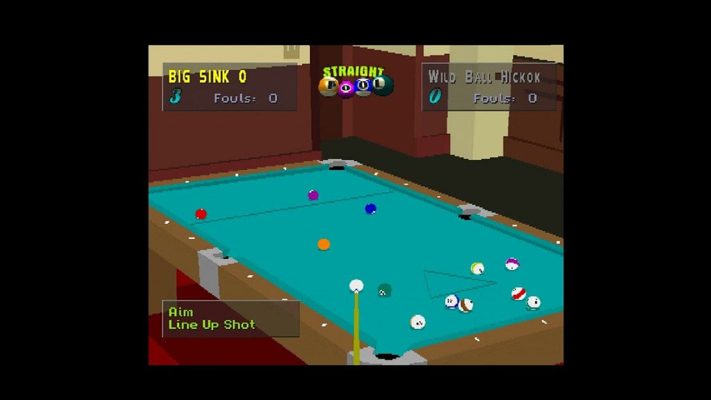 Virtual Pool – PlayStation 1 (PS1)