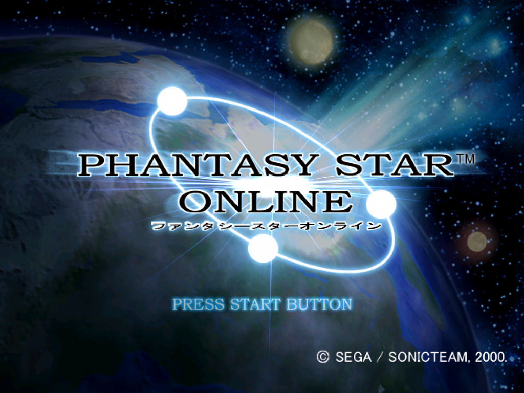 Phantasy Star Online – Sega Dreamcast (DC)