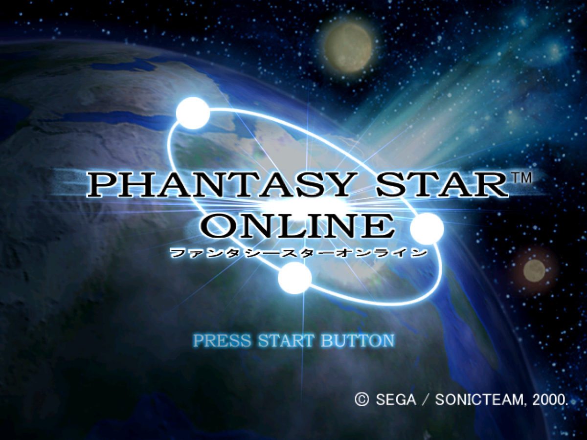 Phantasy Star Online – Sega Dreamcast (DC)
