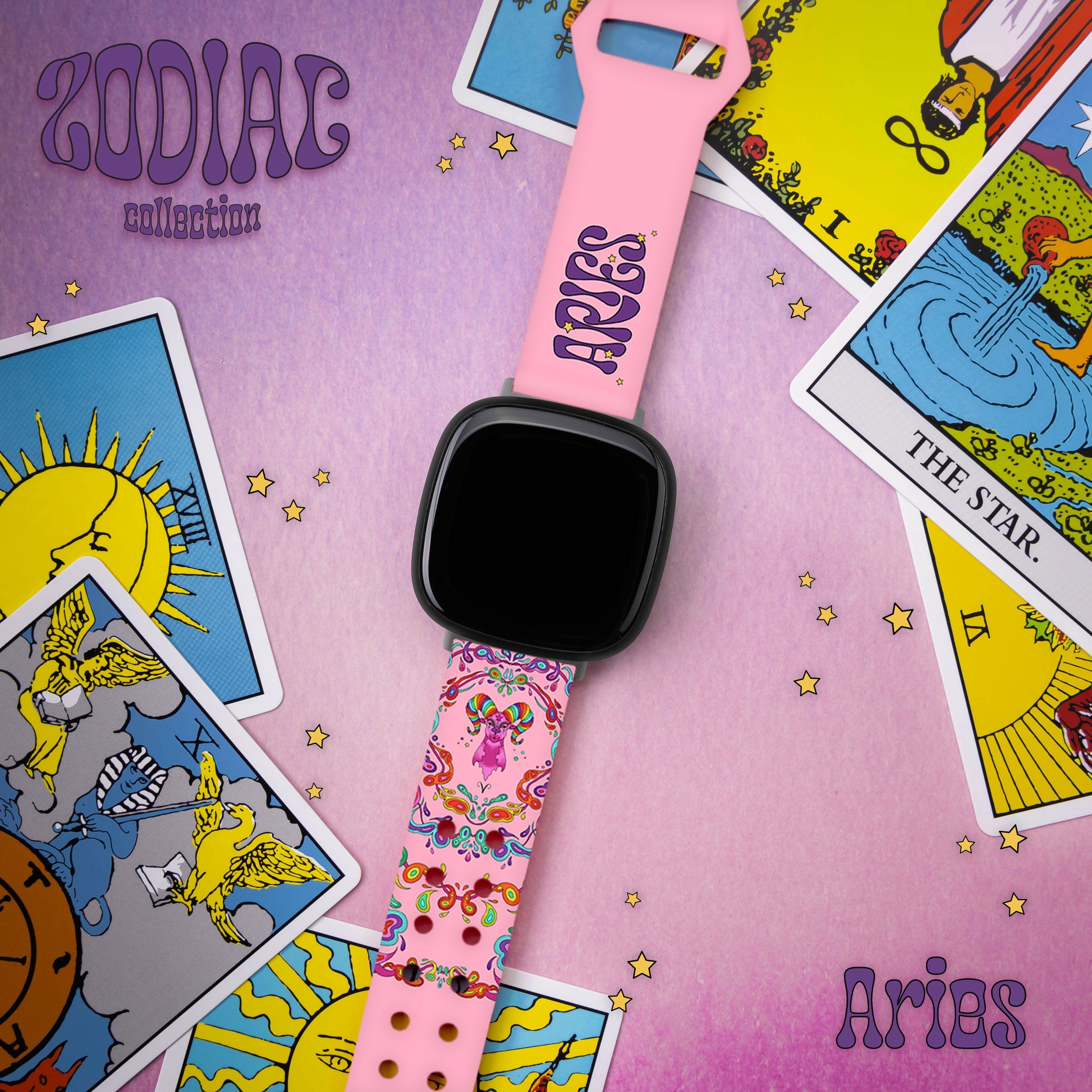 Zodiac Collection HD Fitbit Versa 3 & Sense 1 Watch Band
