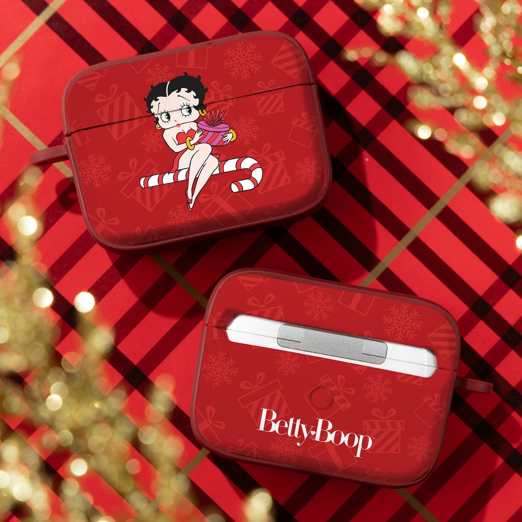 Betty Boop Christmas HDX Apple AirPods Pro 1 & 2 Case Cover
