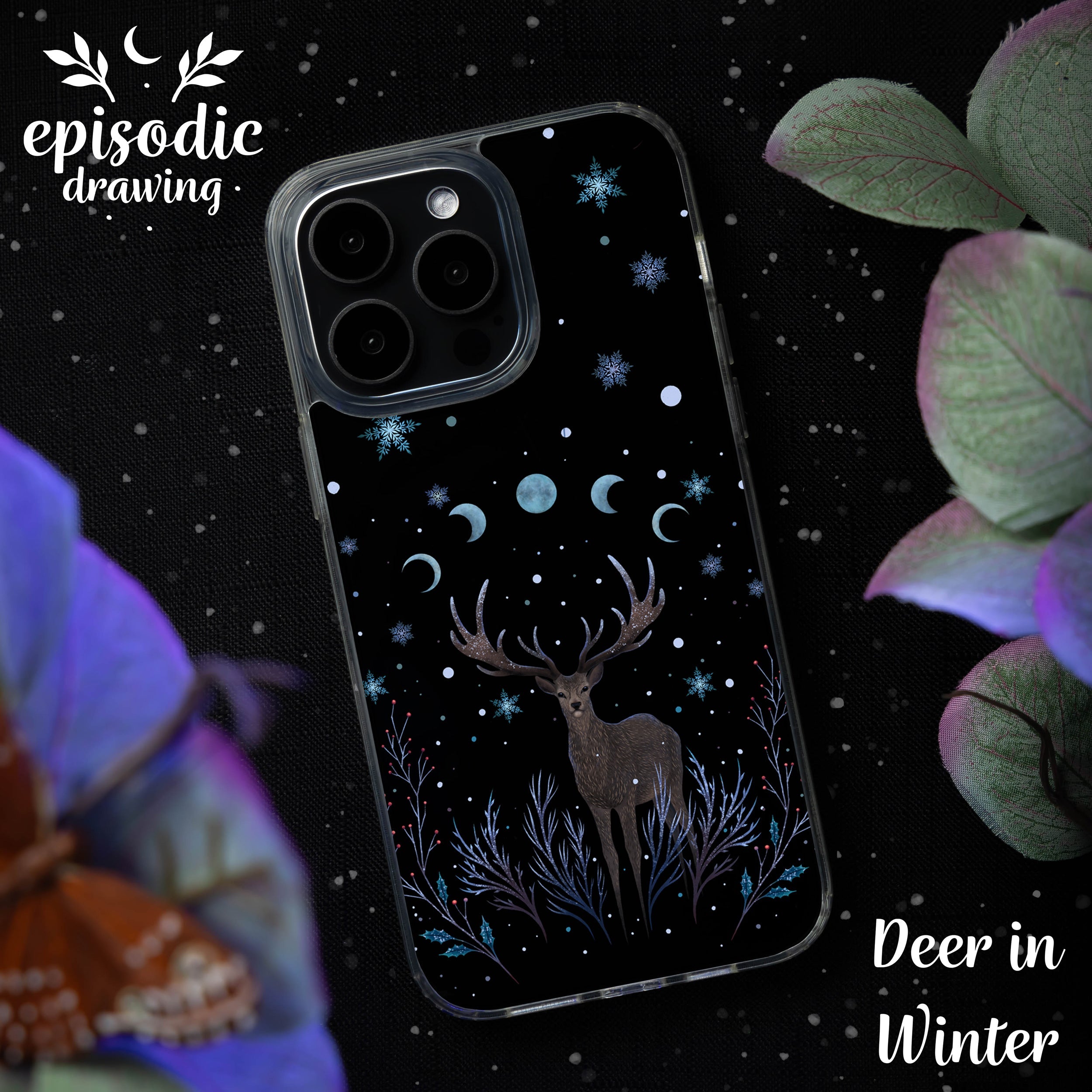 Episodic Drawing Enchanted Collection HD Apple iPhone 14 Series Mag-Safe Phone Case
