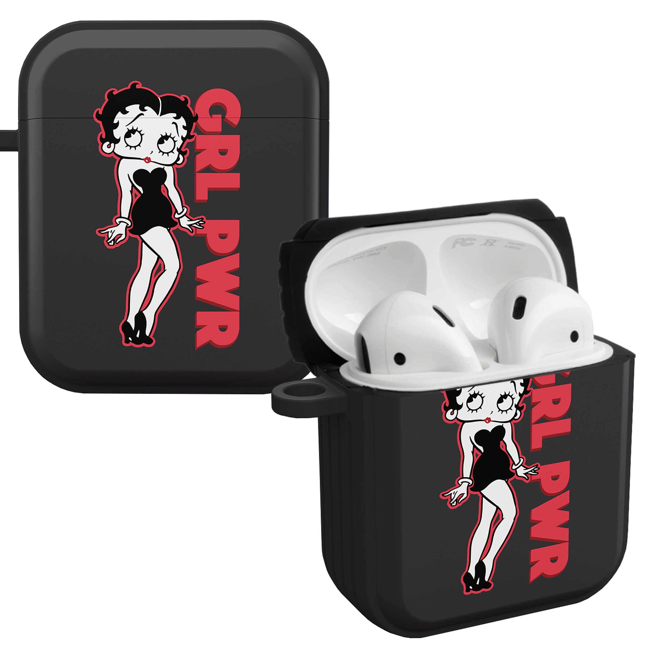 Betty Boop Girl Power HDX Apple AirPods Gen 1 & 2 Case Cover