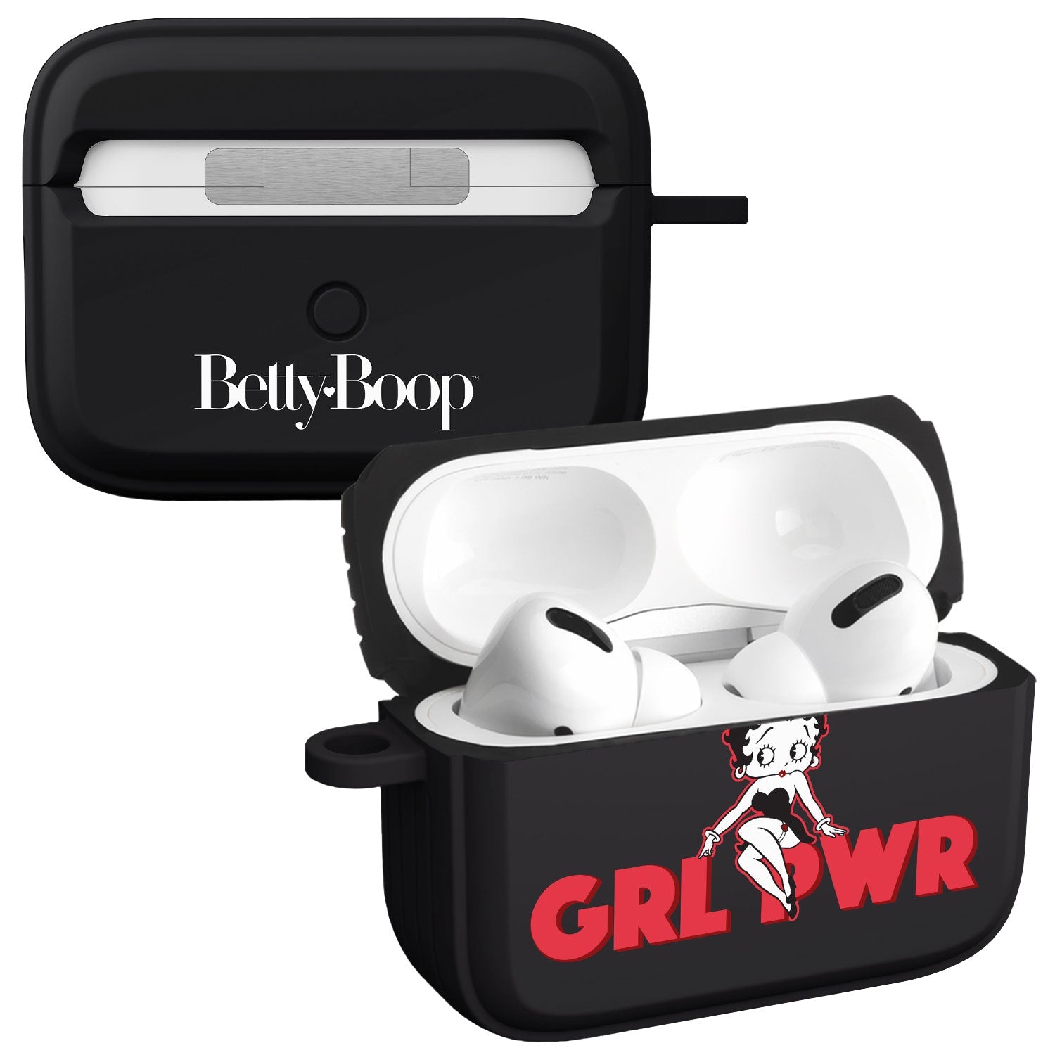 Betty Boop Girl Power HDX Apple AirPods Pro 1 & 2 Case Cover