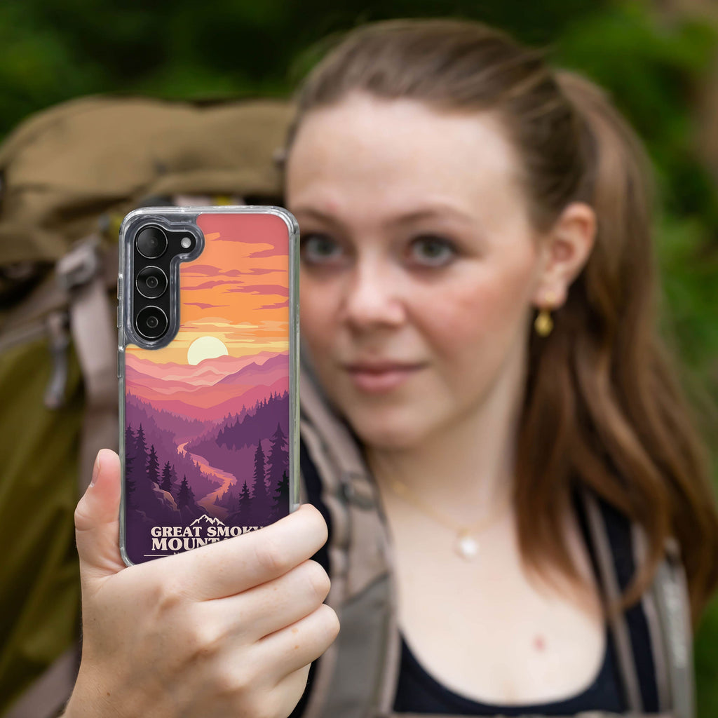 National Parks Great Smoky Mountains HD Samsung Galaxy S24 Phone Case