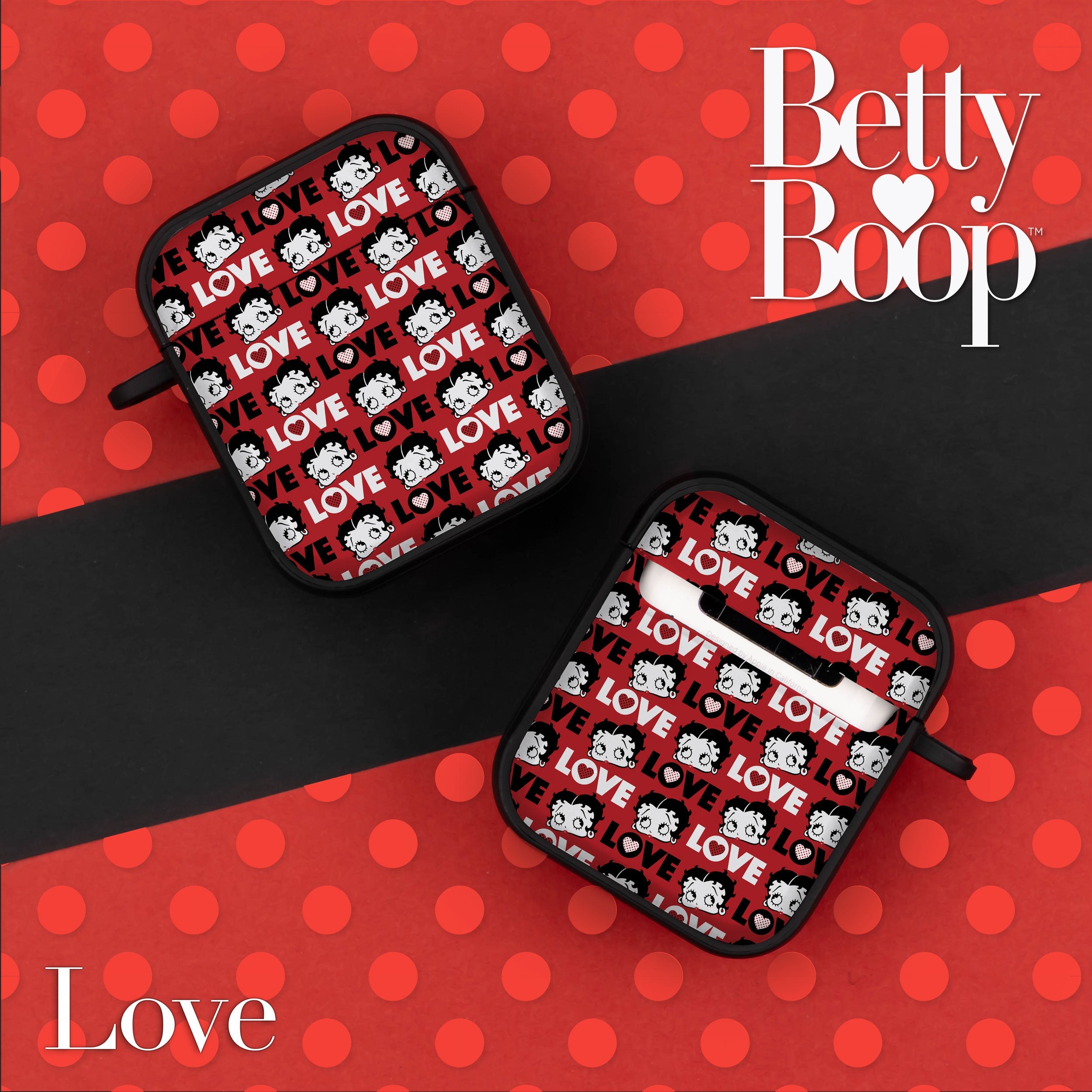 Betty Boop Classic HDX Apple AirPods Gen 1 & 2 Case Cover