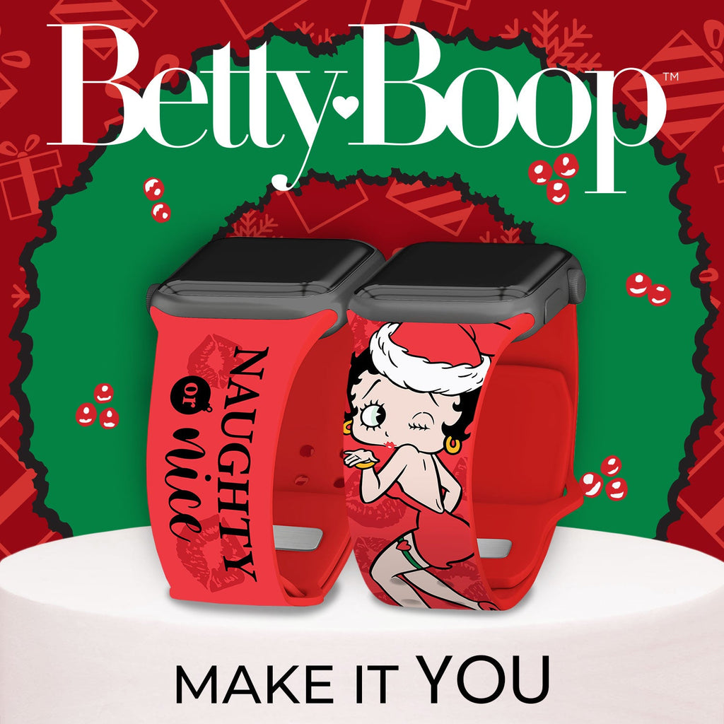 Betty Boop Happy Holidays HD Apple Watch Band