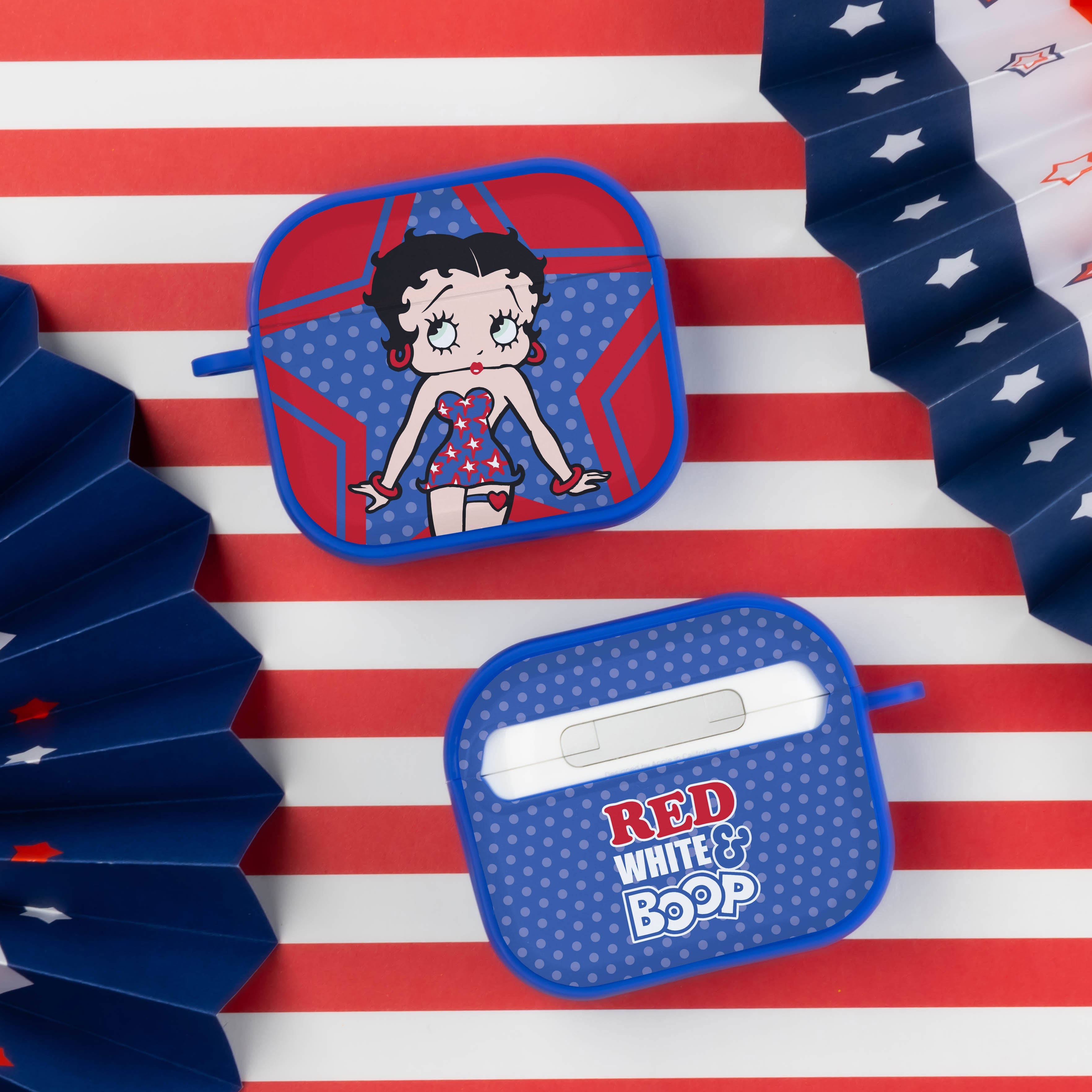 Betty Boop Red White & Boop HDX Apple AirPods Gen 3 Case Cover