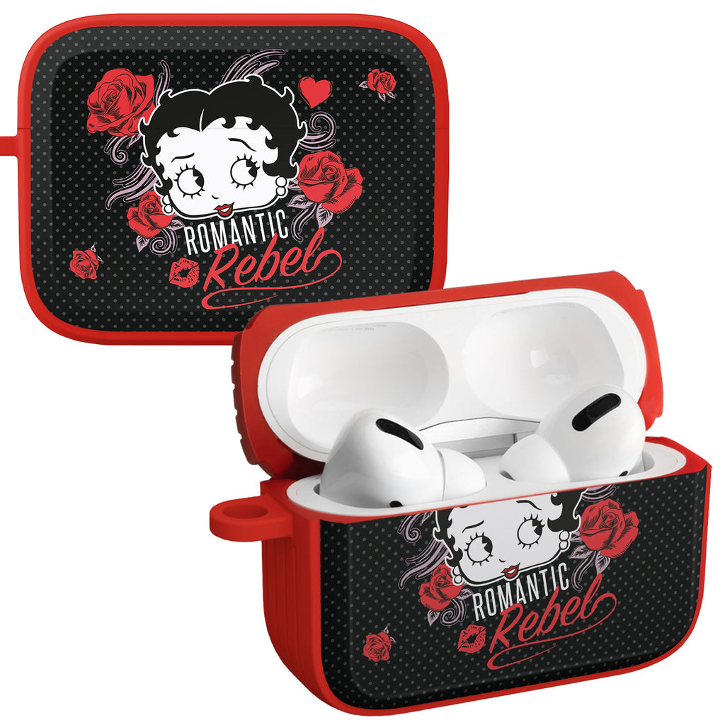 Betty Boop Romantic Rebel HDX Apple AirPods Pro 1 & 2 Case Cover