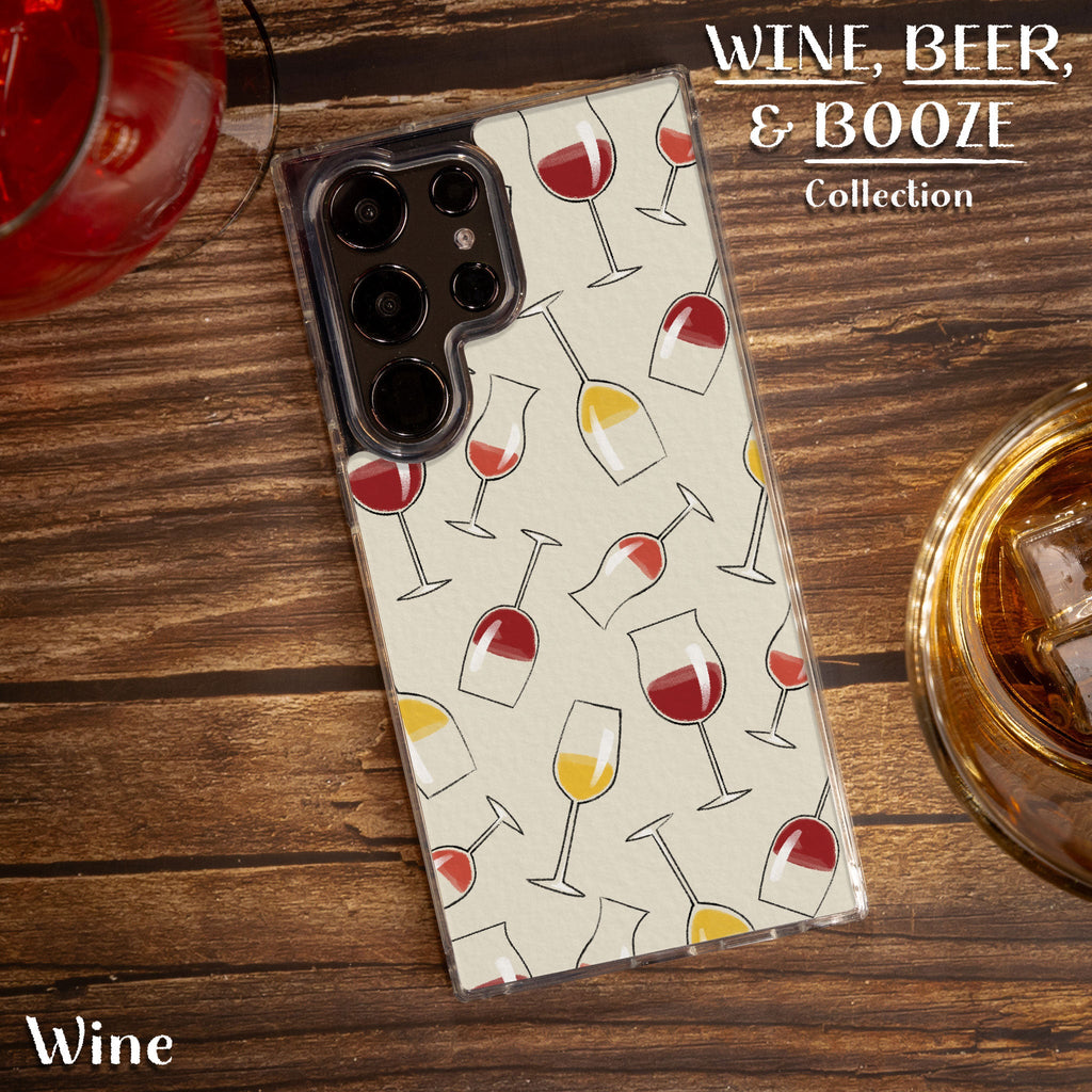 Wine, Beer, & Booze HD Samsung Galaxy S22 Phone Case