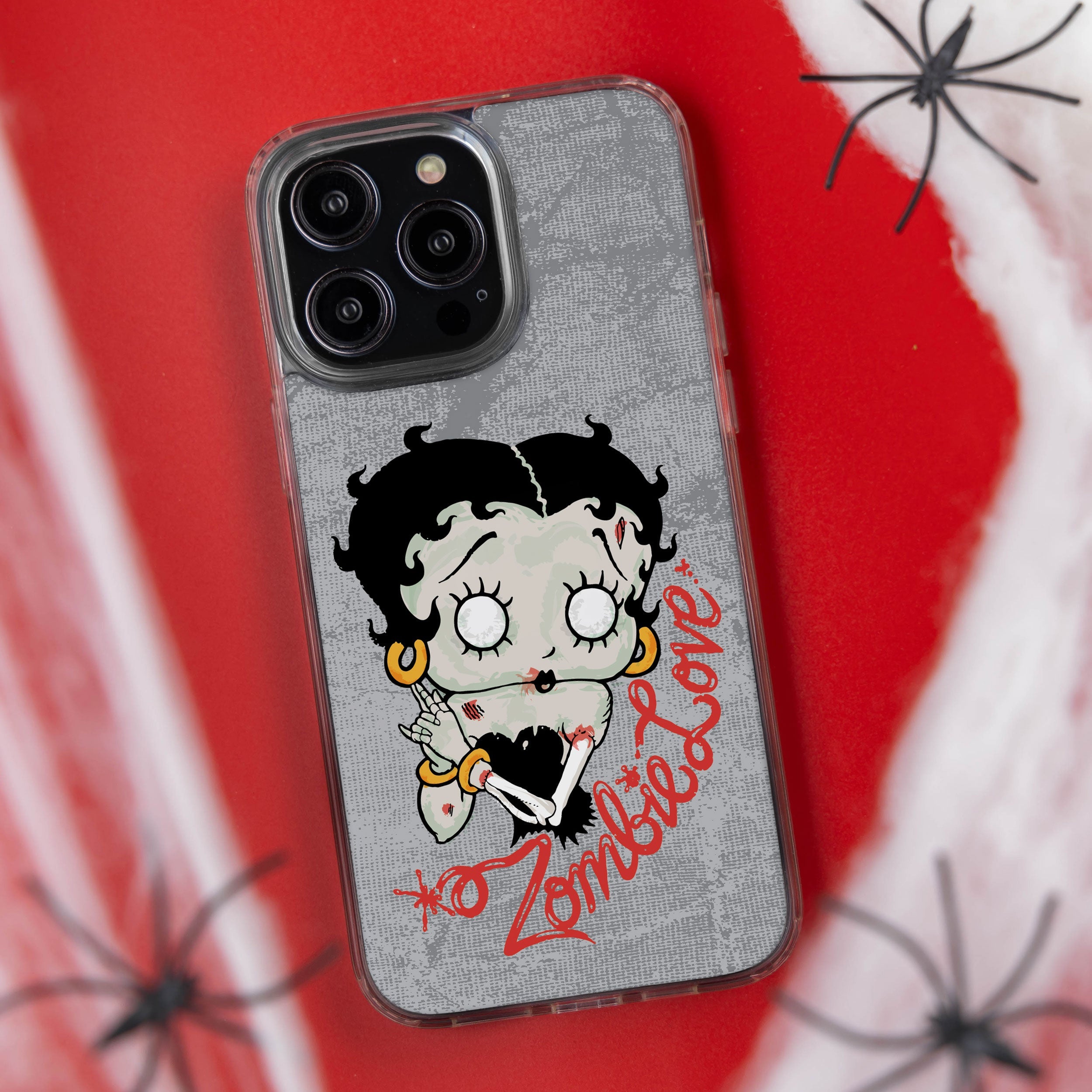 Betty Boop Zombie Love HD Apple iPhone 16 Mag-Safe Phone Case