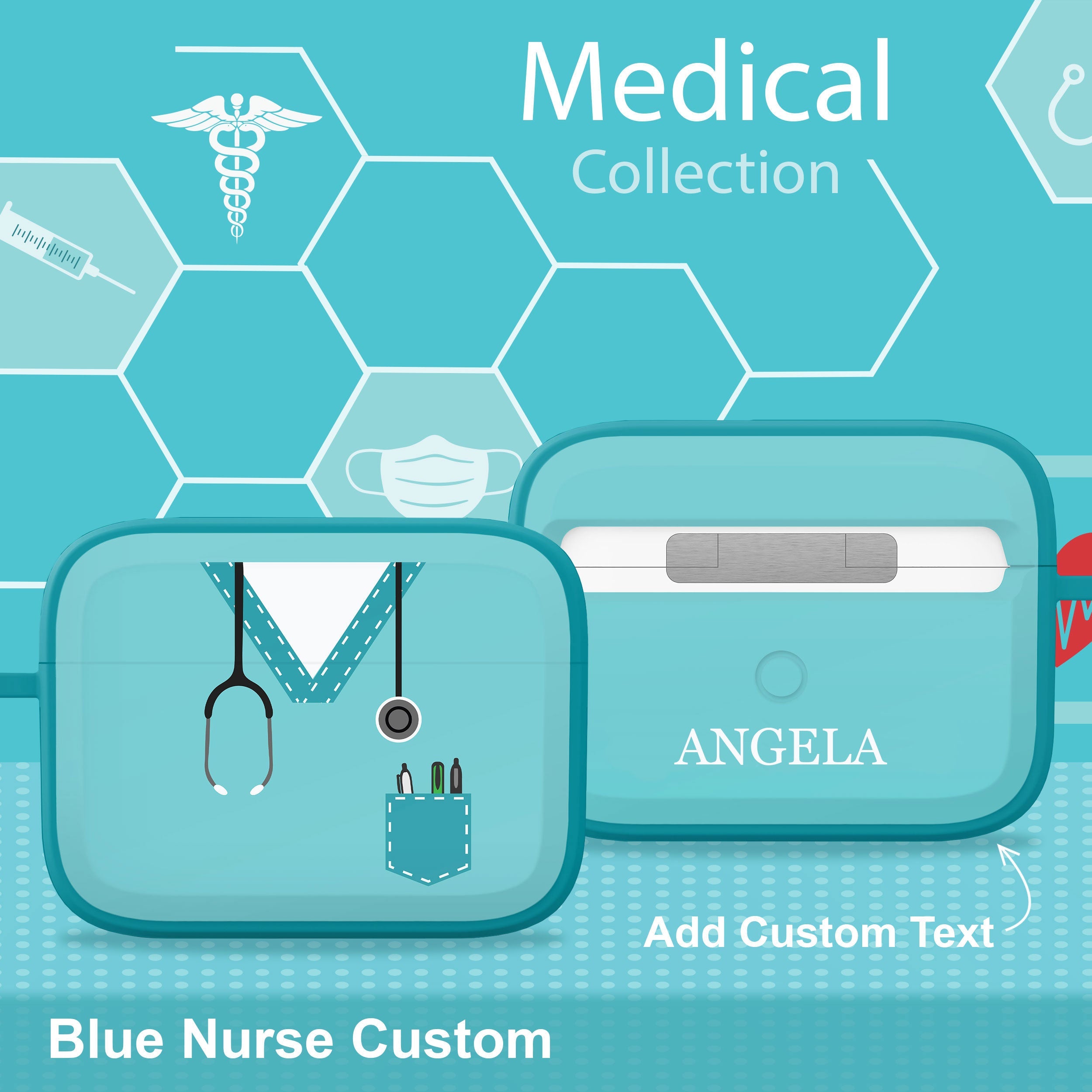 Nursing HDX Apple AirPods Pro 1 & 2 Case Cover