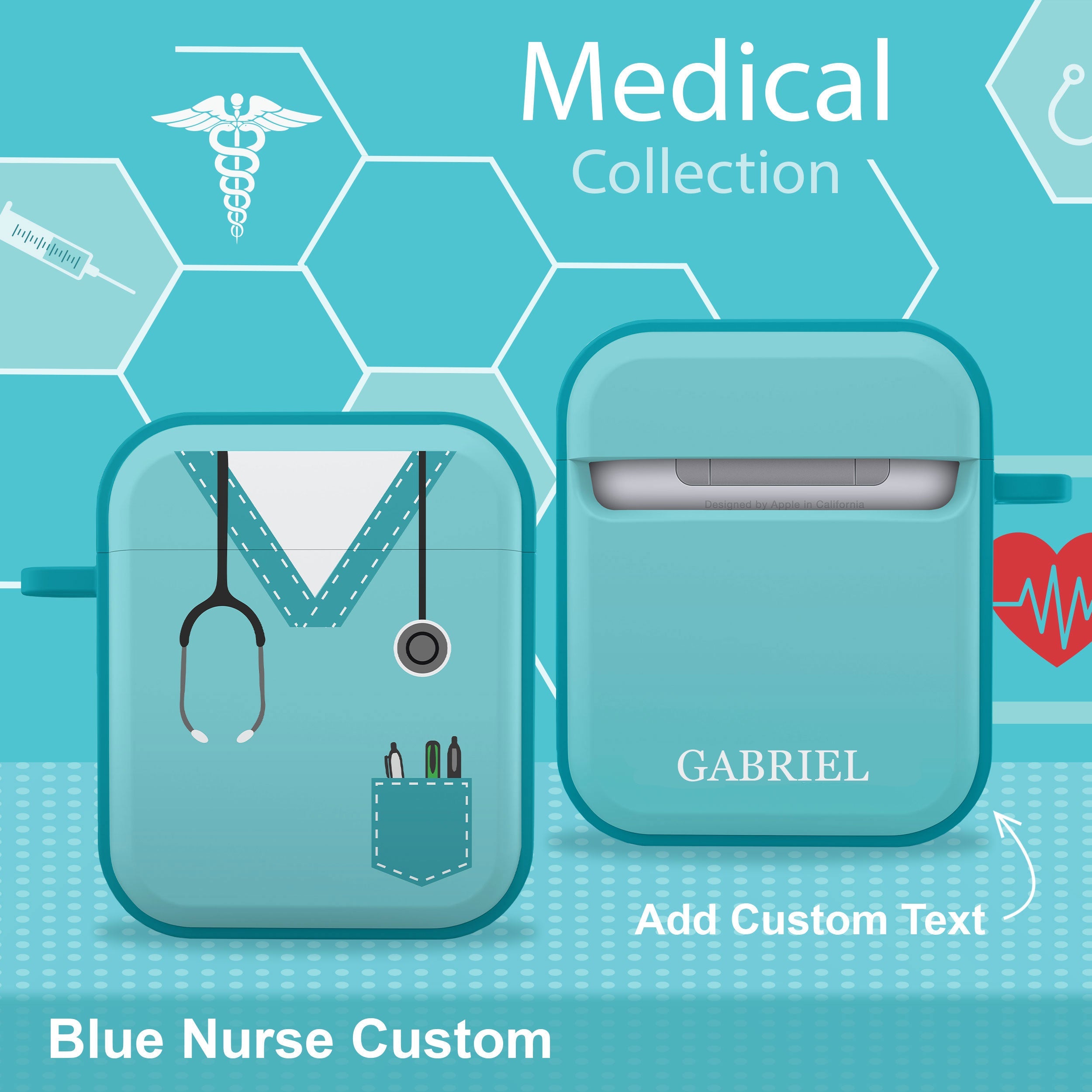 Nursing HDX Apple AirPods Gen 1 & 2 Case Cover