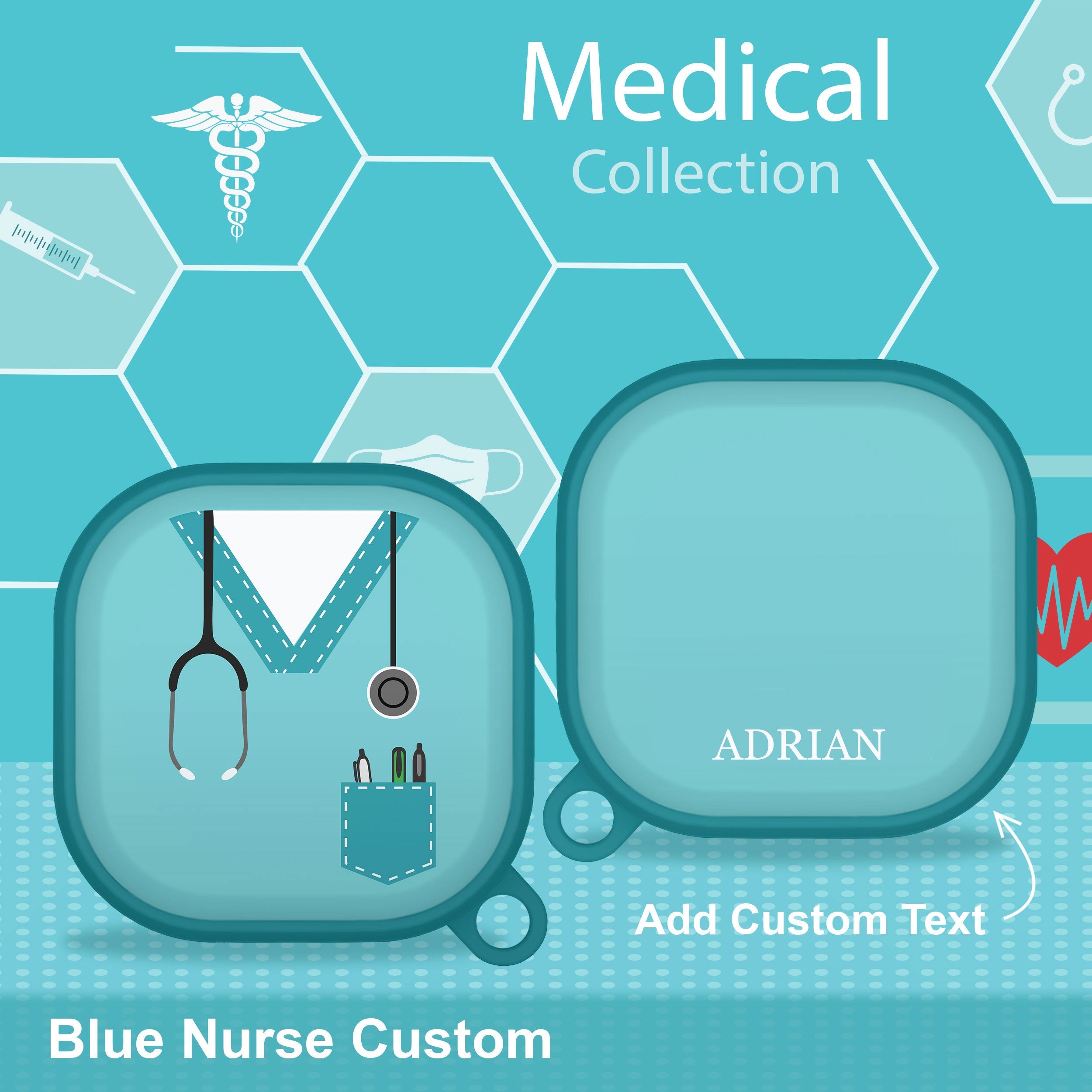 Nursing HDX Samsung Galaxy Buds Pro & Buds Live Case Cover