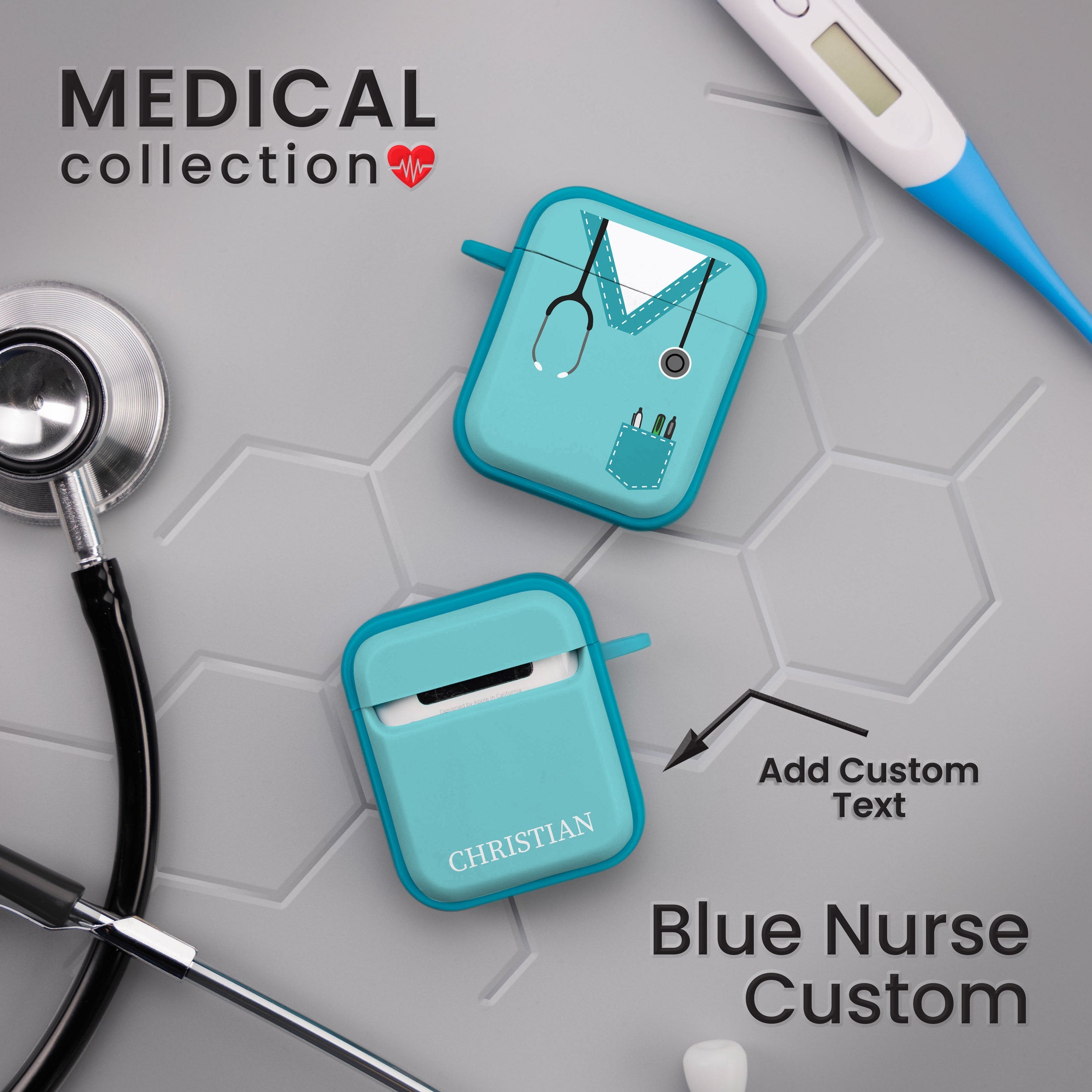 Nursing HDX Apple AirPods Gen 1 & 2 Case Cover
