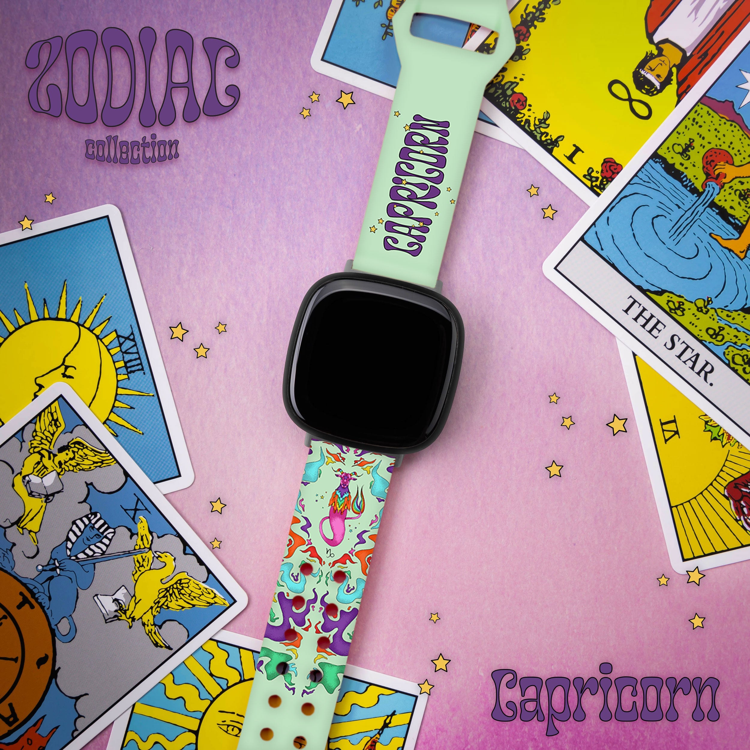 Zodiac Collection HD Fitbit Versa 3 & Sense 1 Watch Band