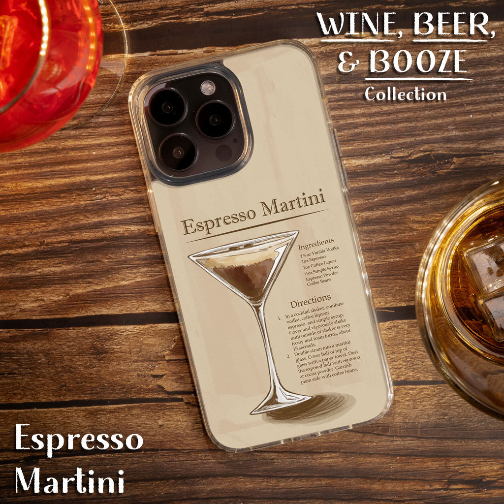 Wine, Beer, & Booze HD Apple iPhone 12 Series Mag-Safe Phone Case