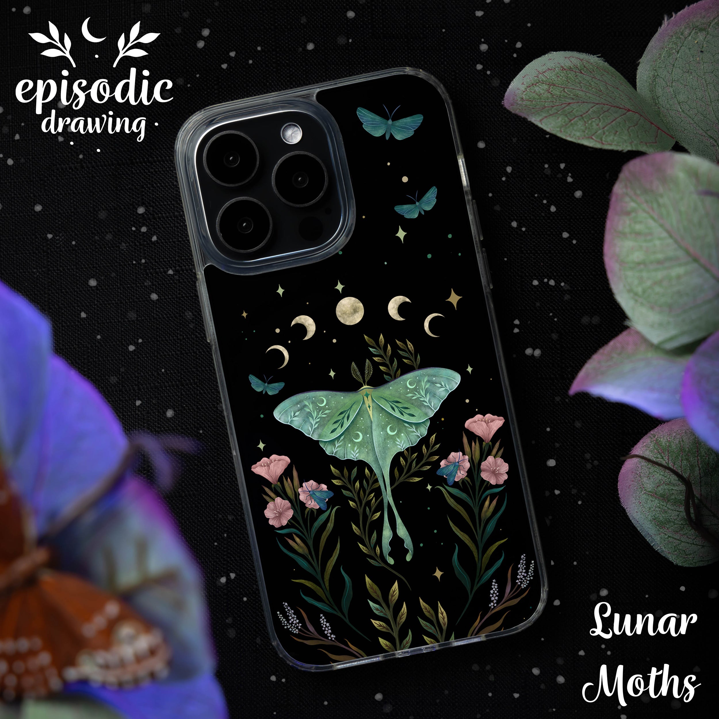 Episodic Drawing Enchanted Collection HD Apple iPhone 14 Series Mag-Safe Phone Case