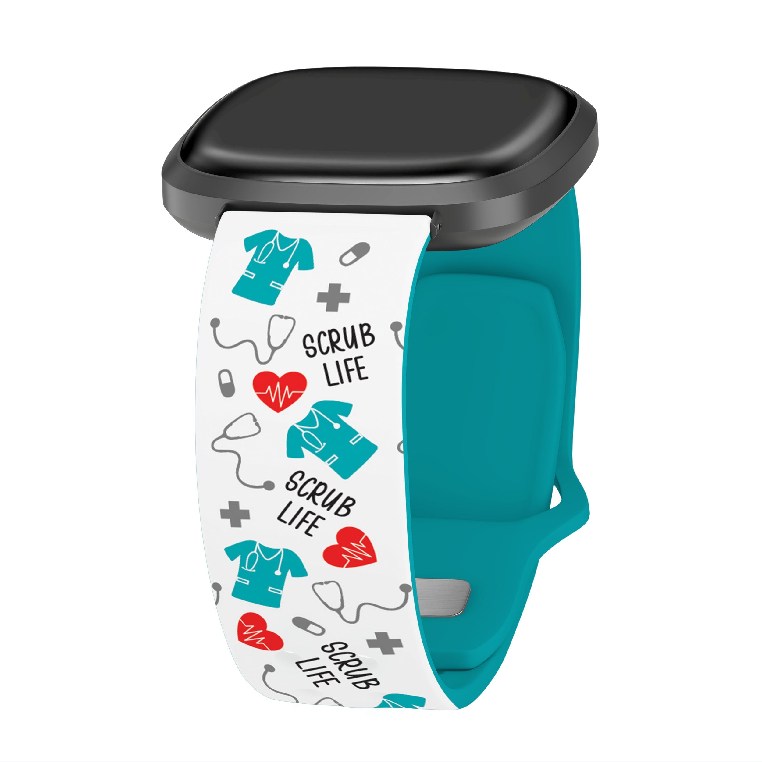 Nursing HD Fitbit Versa 3 and Sense 1 Watch Band