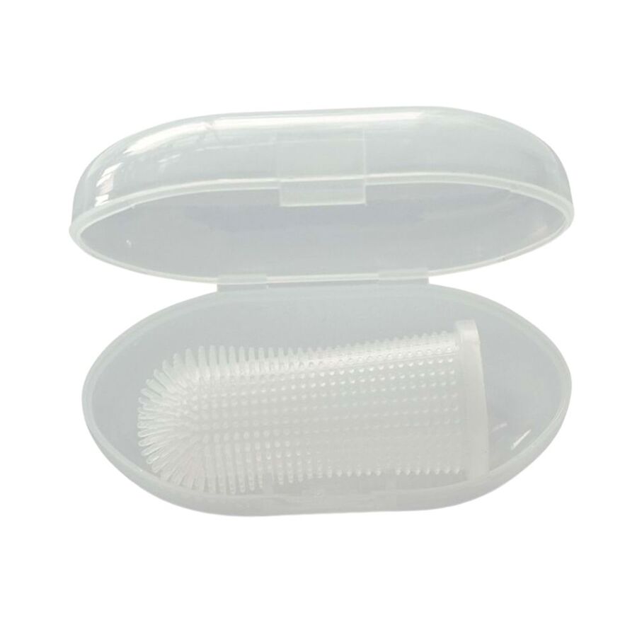 M-Pets Silicone Finger Toothbrush for Cats & Dogs 1 pc