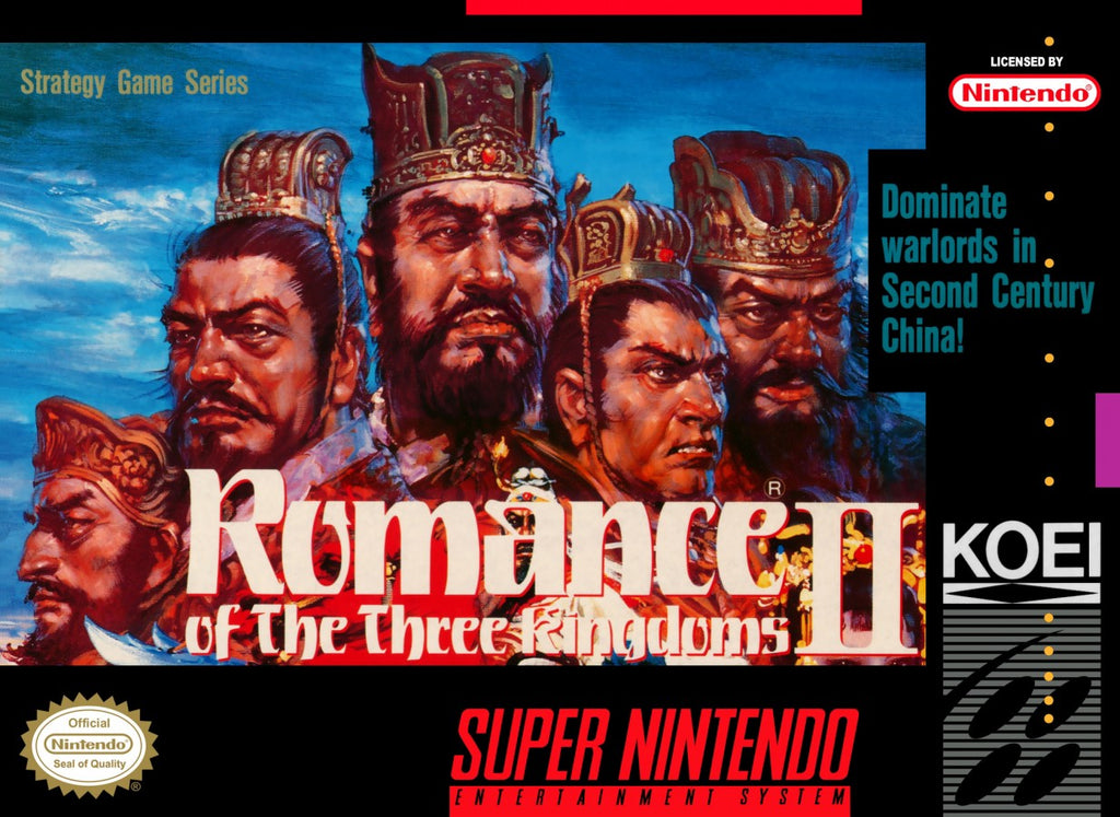 Romance of the Three Kingdoms II – Super Nintendo Entertainment System (SNES)