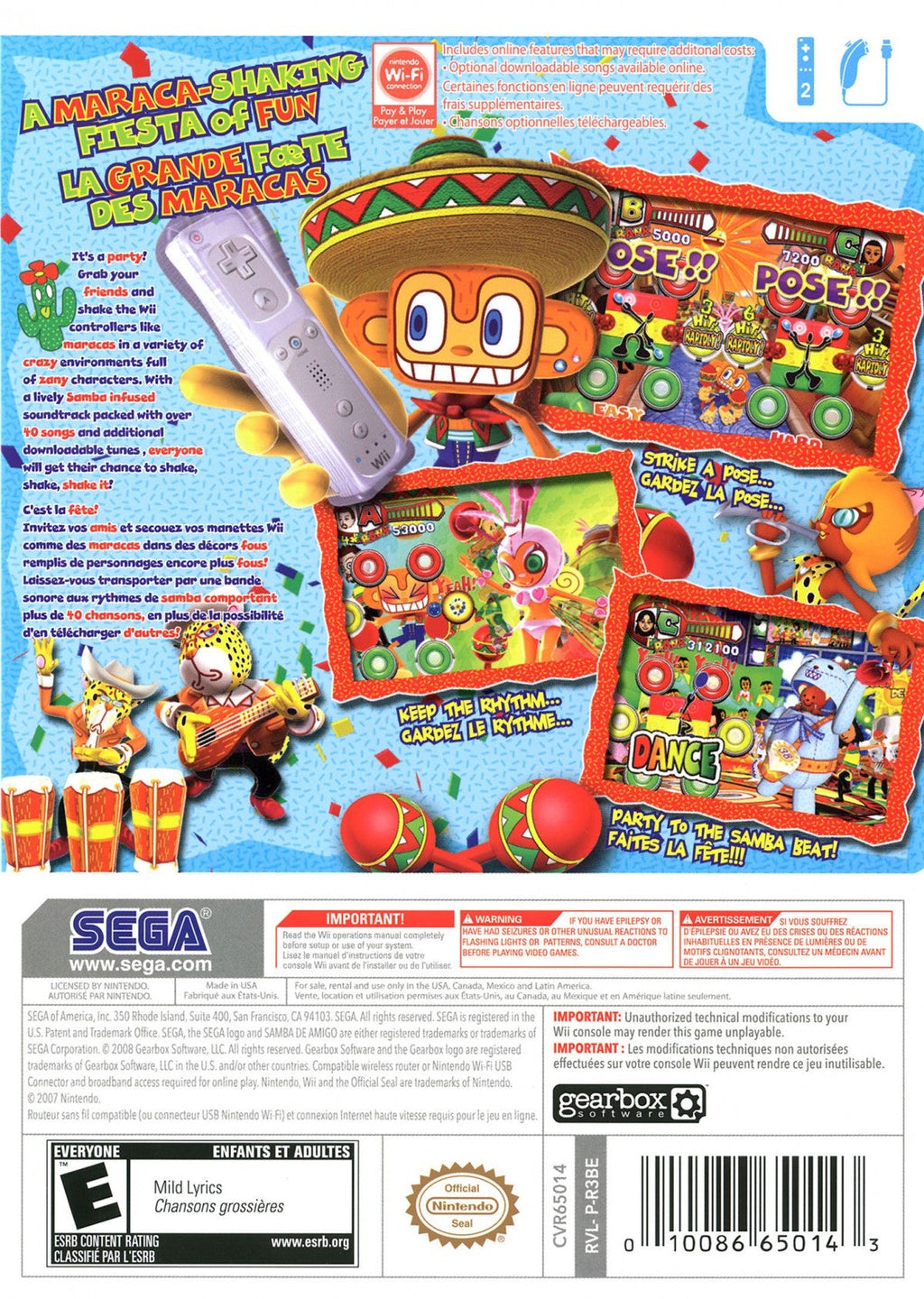 Samba De Amigo – Nintendo Wii (Wii)