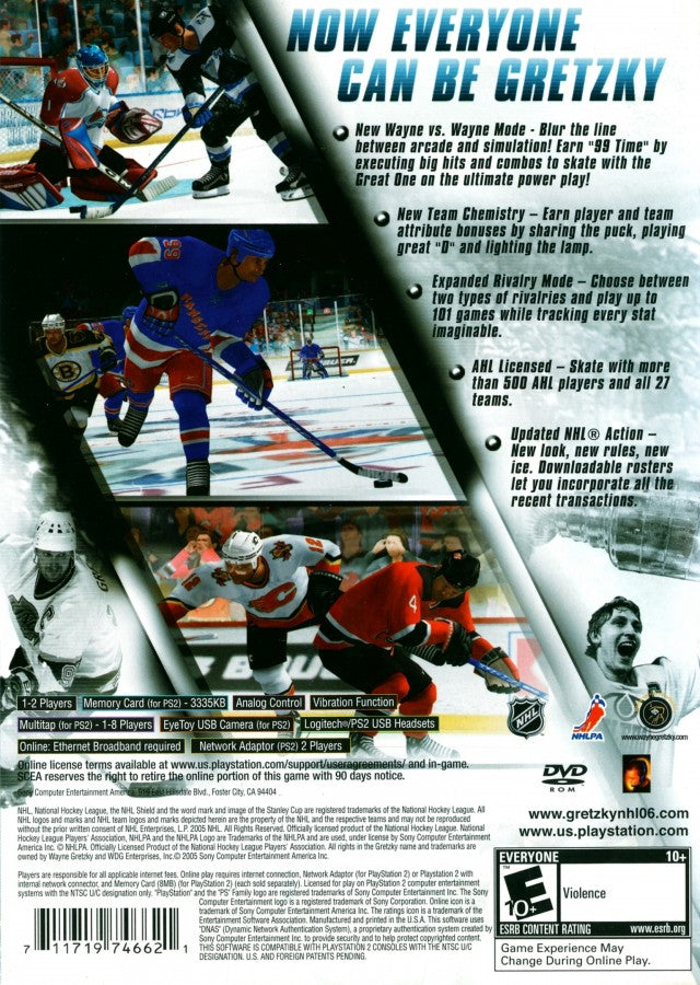 Gretzky NHL 06 – PlayStation 2 (PS2)