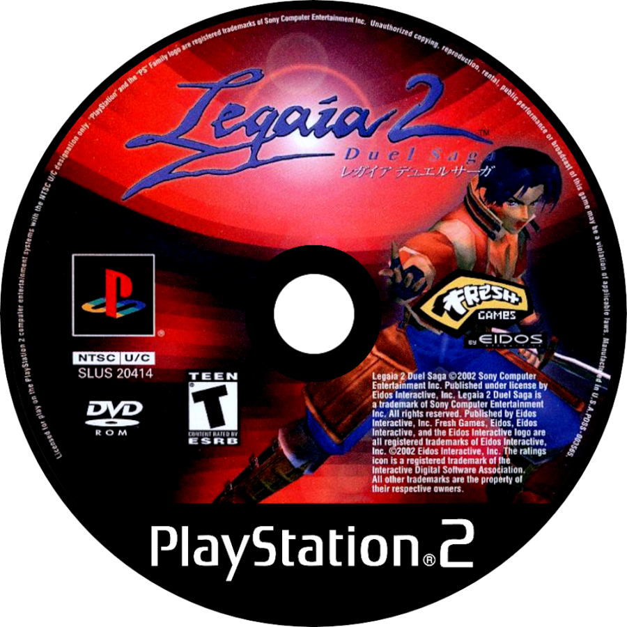 Legaia 2 Duel Saga – PlayStation 2 (PS2)