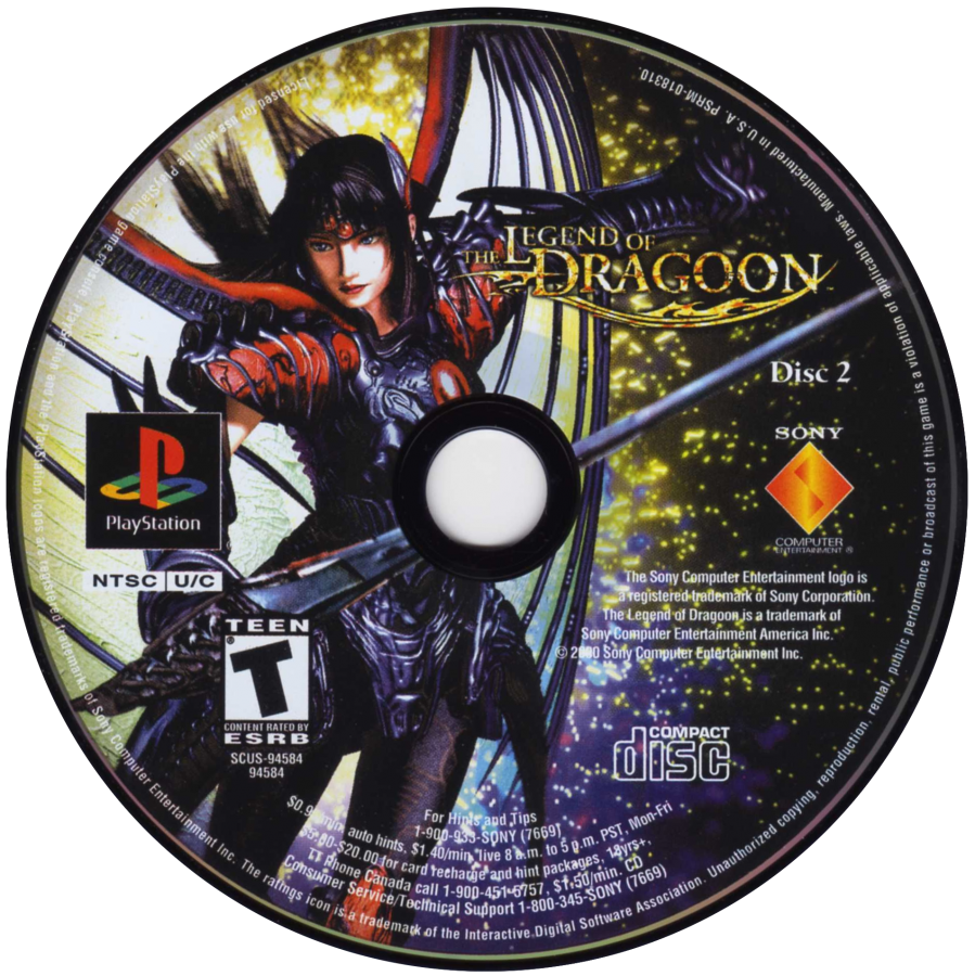 Legend of Dragoon – PlayStation 1 (PS1)