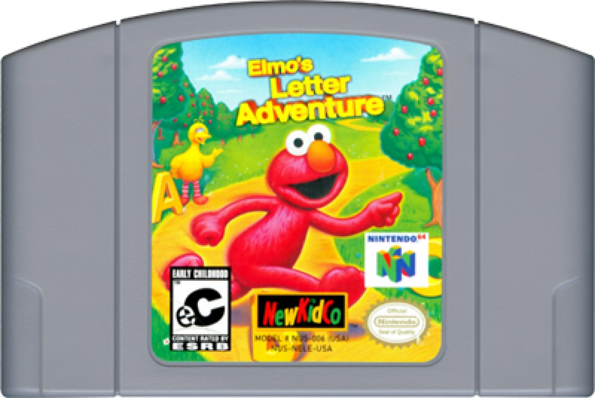 Elmo's Letter Adventure – Nintendo 64 (N64)