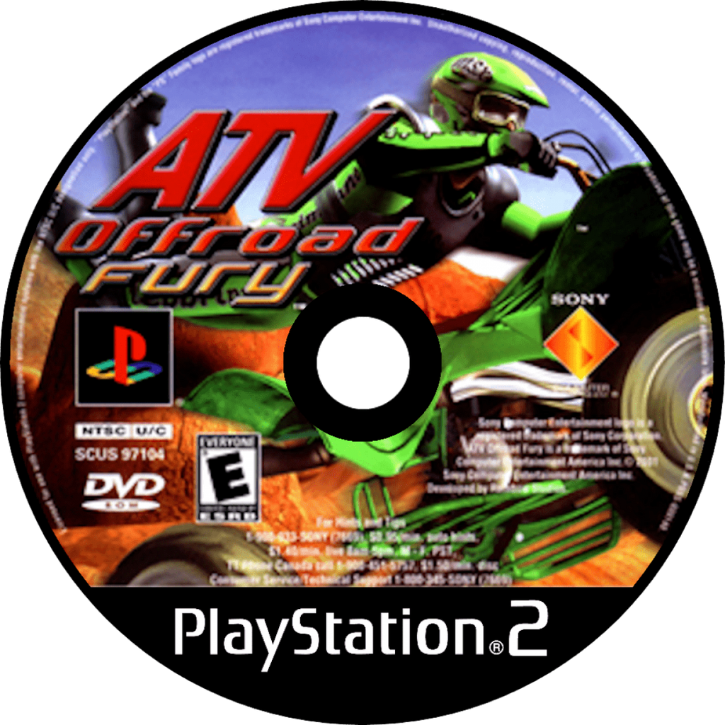 ATV Offroad Fury – PlayStation 2 (PS2)