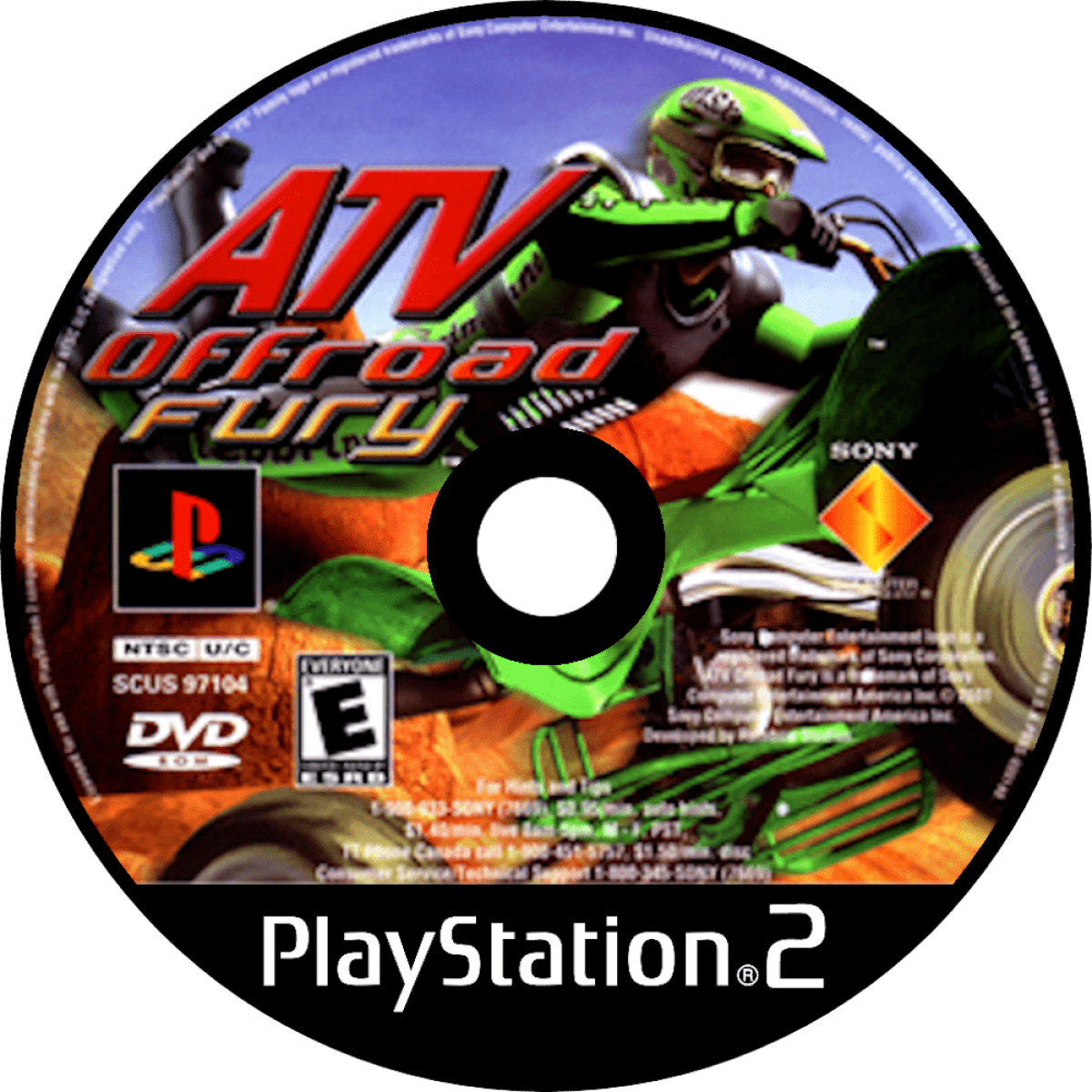 ATV Offroad Fury – PlayStation 2 (PS2)