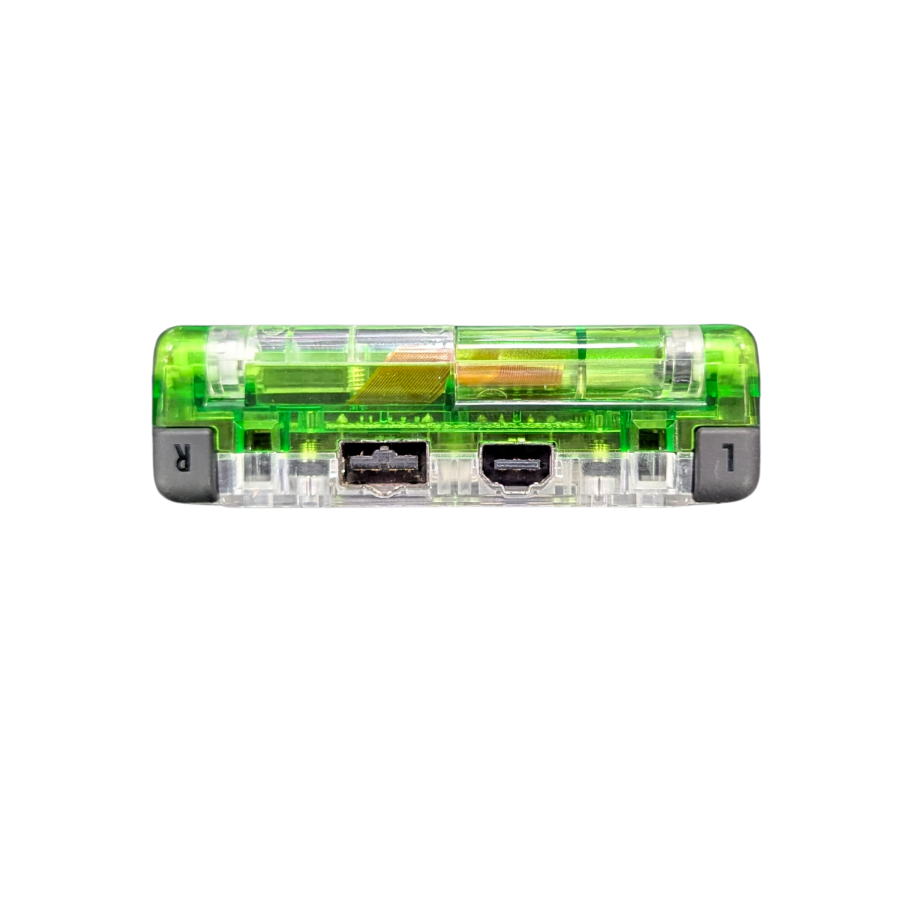 Game Boy Advance SP (GBA SP) [Custom Green Shell & IPS Screen Mod] – Game Boy Advance SP (GBA SP)