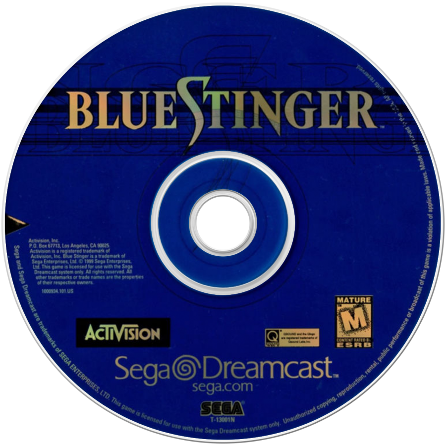 Blue Stinger – Sega Dreamcast (DC)