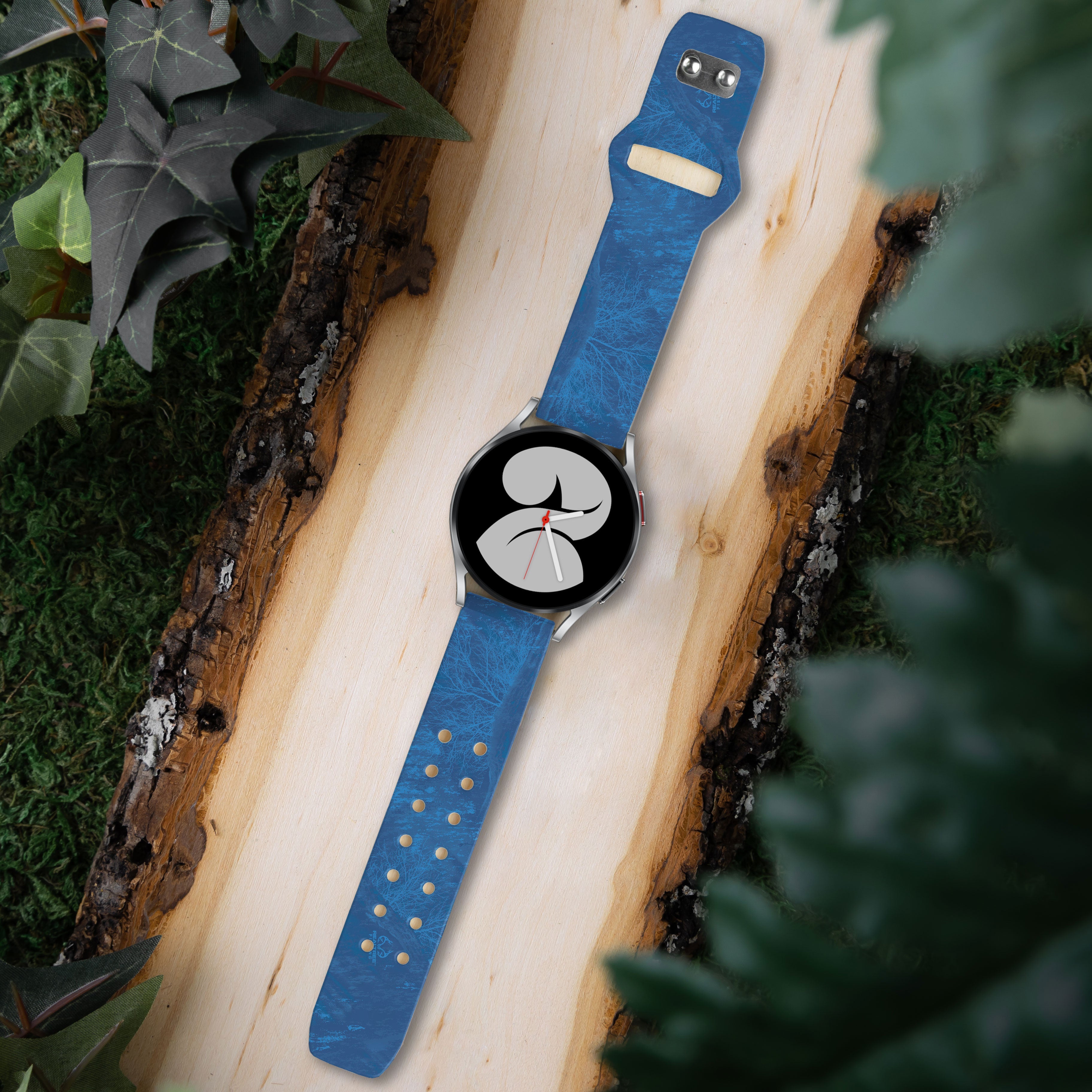 Realtree Fishing HD  Watchband for Samsung, Garmin, Fossil, and More for Samsung, Garmin, Fossil, and More