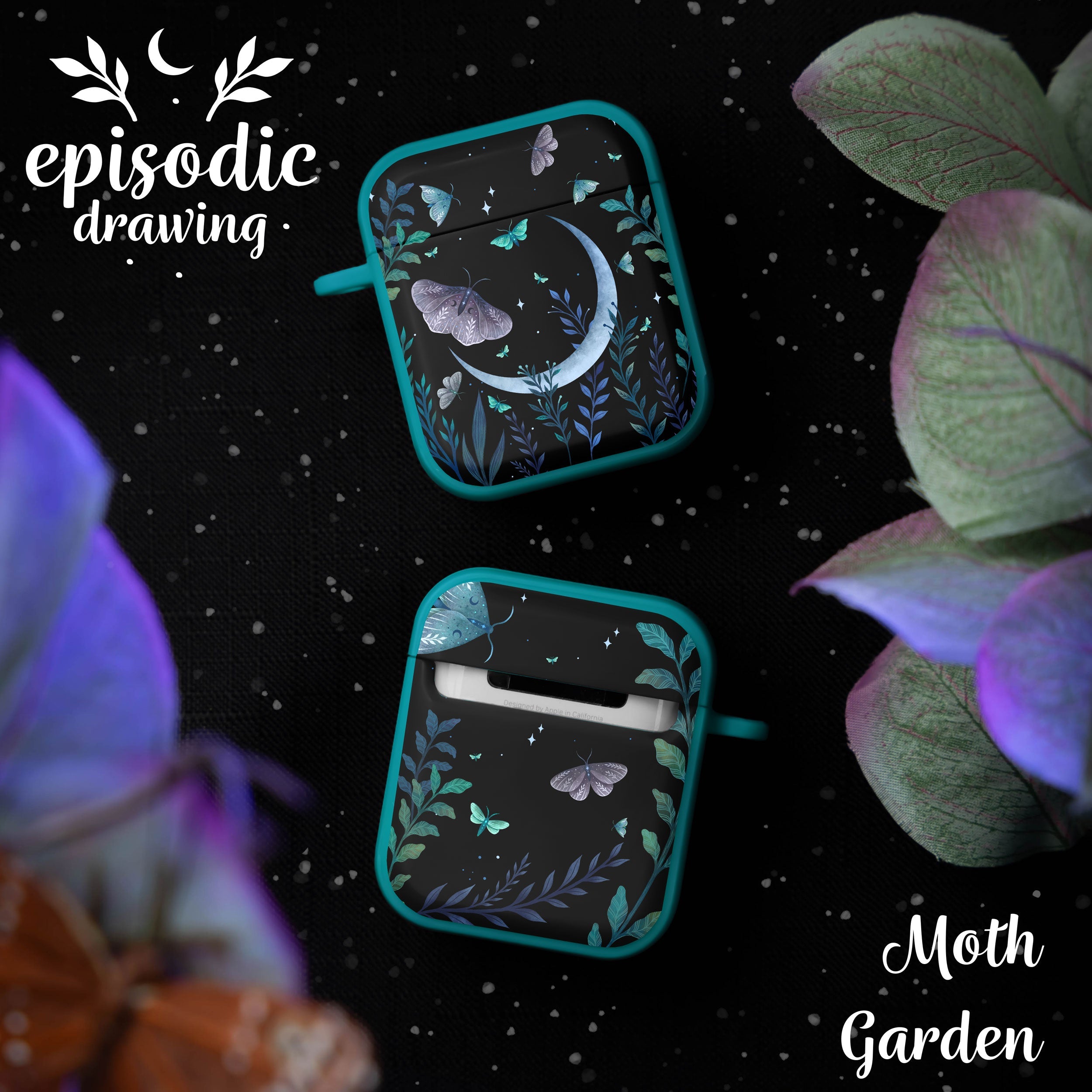 Episodic Drawing Enchanted Collection HDX Apple AirPods Gen 1 & 2 Case Cover