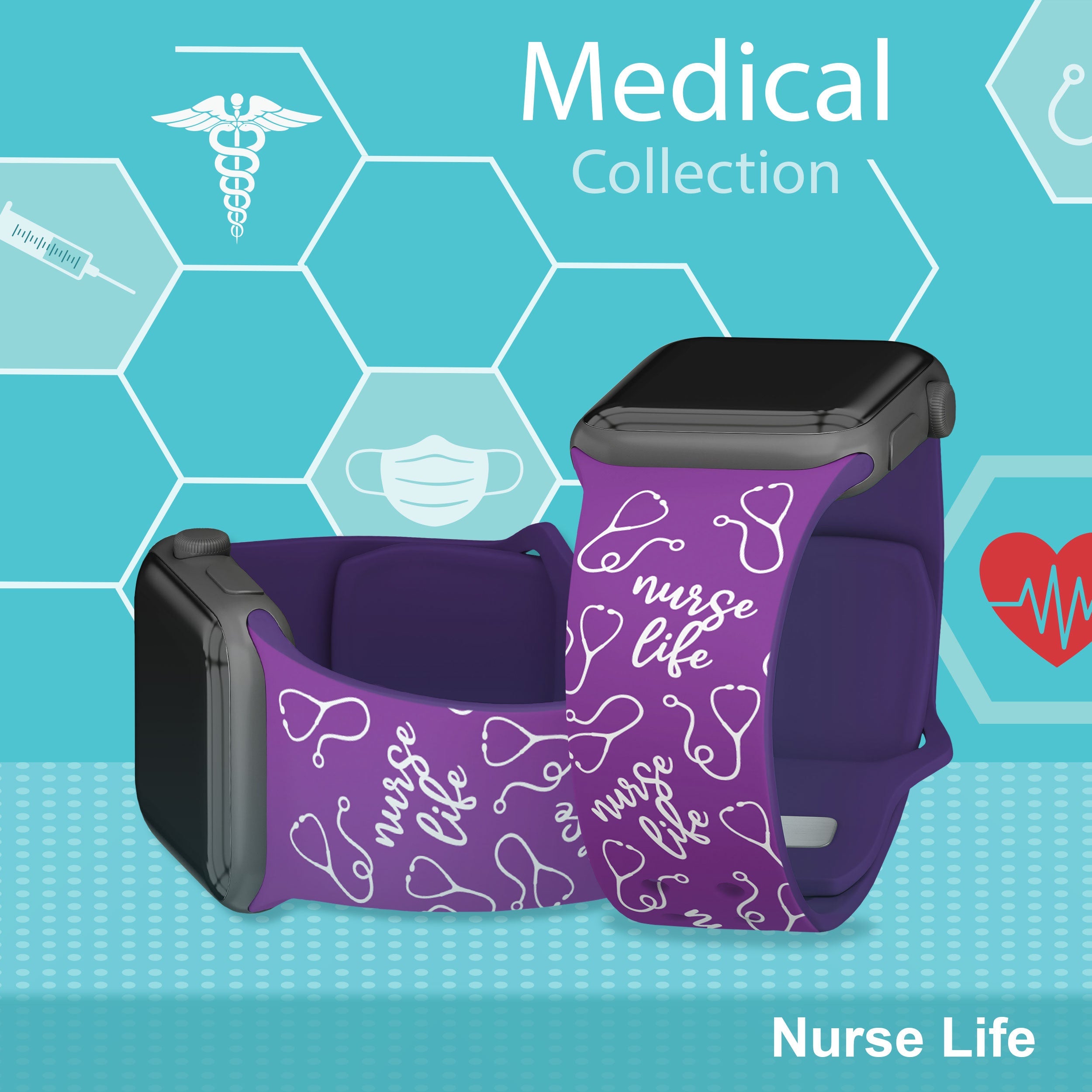 Nursing HD Apple Watch Band