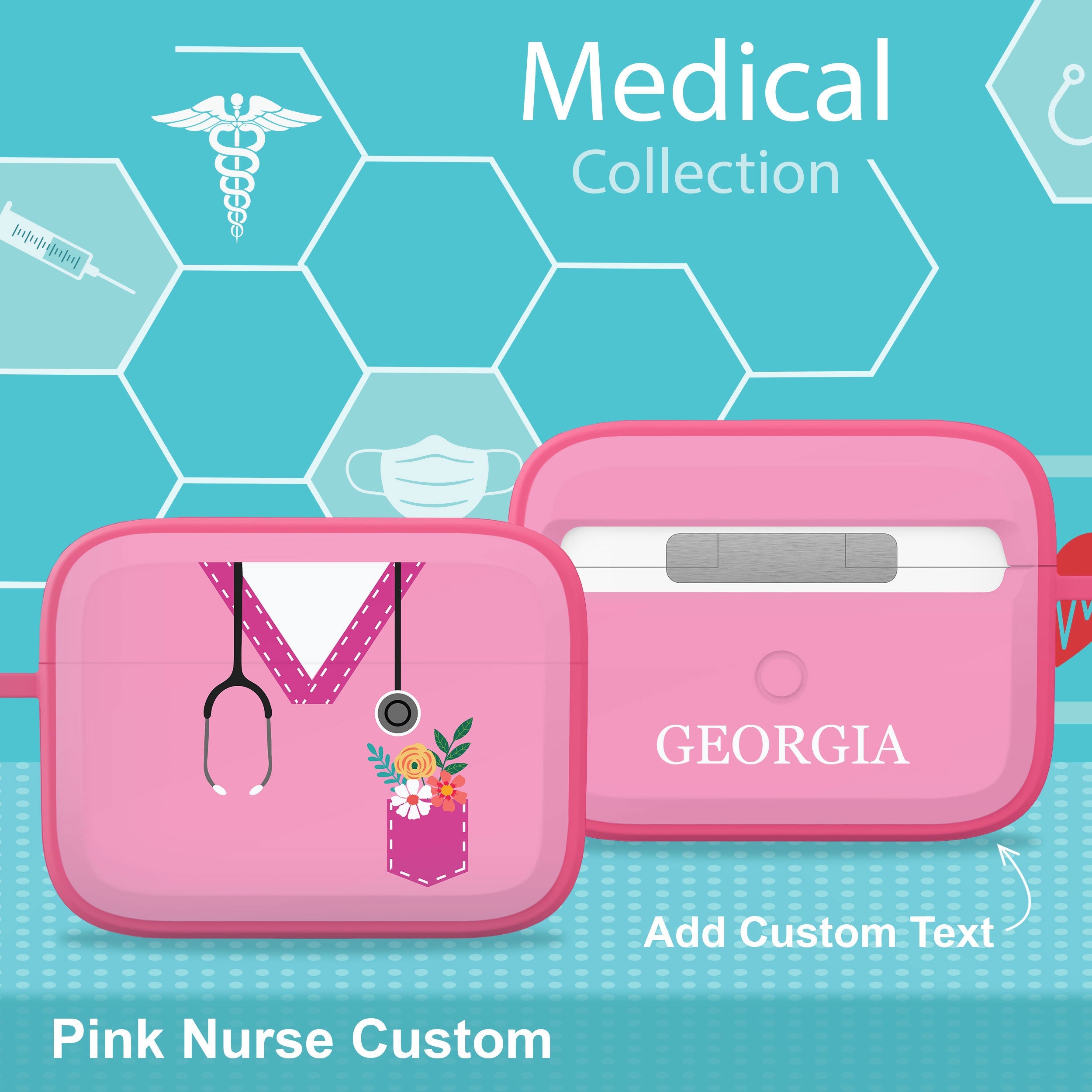 Nursing HDX Apple AirPods Pro 1 & 2 Case Cover