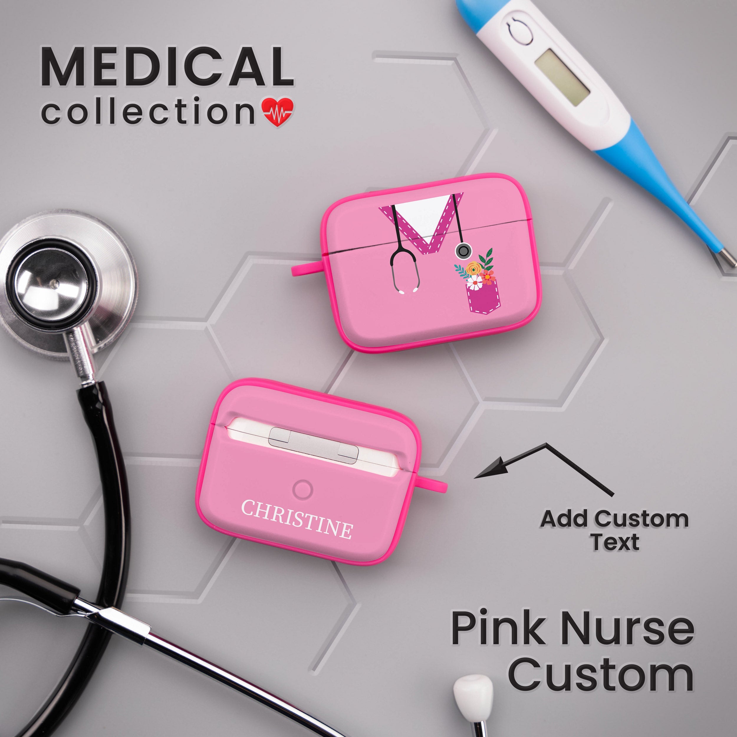 Nursing HDX Apple AirPods Pro 1 & 2 Case Cover