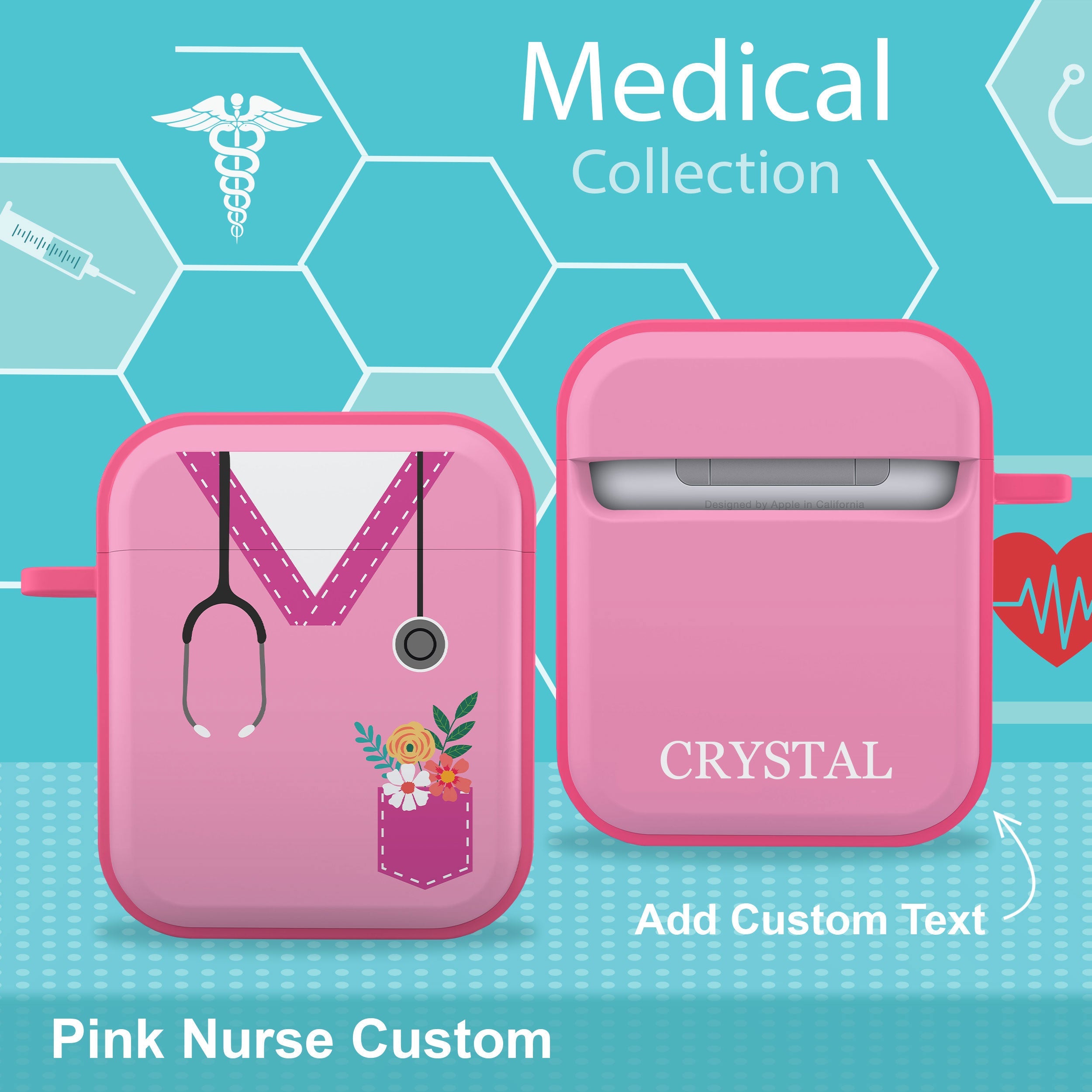 Nursing HDX Apple AirPods Gen 1 & 2 Case Cover
