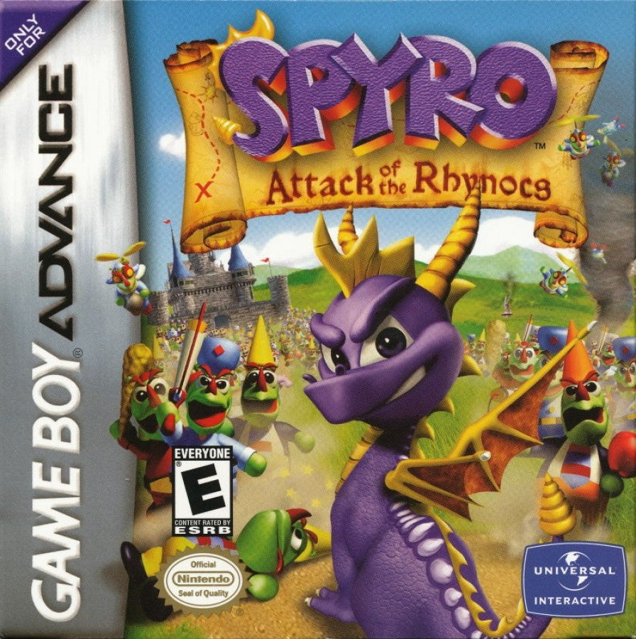 Spyro Attack of the Rhynocs – Game Boy Advance (GBA)