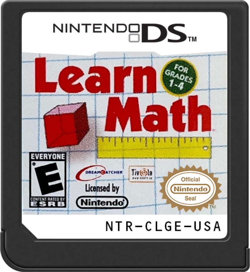 Learn Math for Grades 1-4 – Nintendo DS (DS)