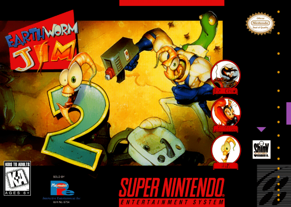 Earthworm Jim 2 – Super Nintendo Entertainment System (SNES)
