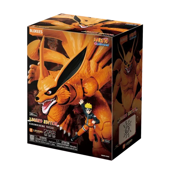 Blokees: Naruto Shippuden - LE01 - Nine Tails (Kurama) – Model Kit