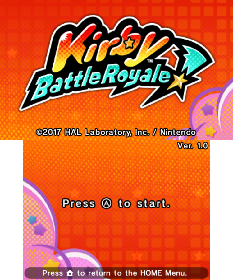 Kirby: Battle Royale – Nintendo 3DS (3DS)