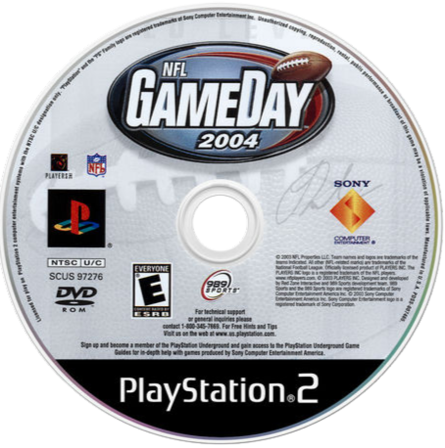 NFL Gameday 2004 – PlayStation 2 (PS2)