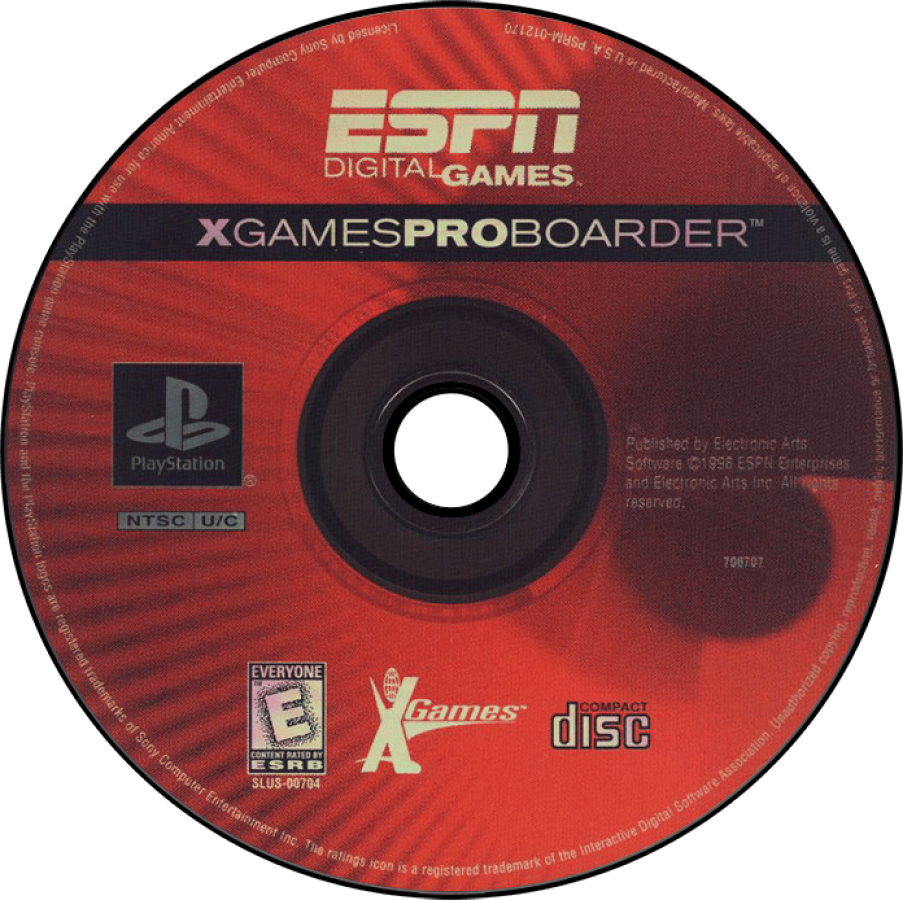 ESPN X Games: Pro Boarder – PlayStation 1 (PS1)