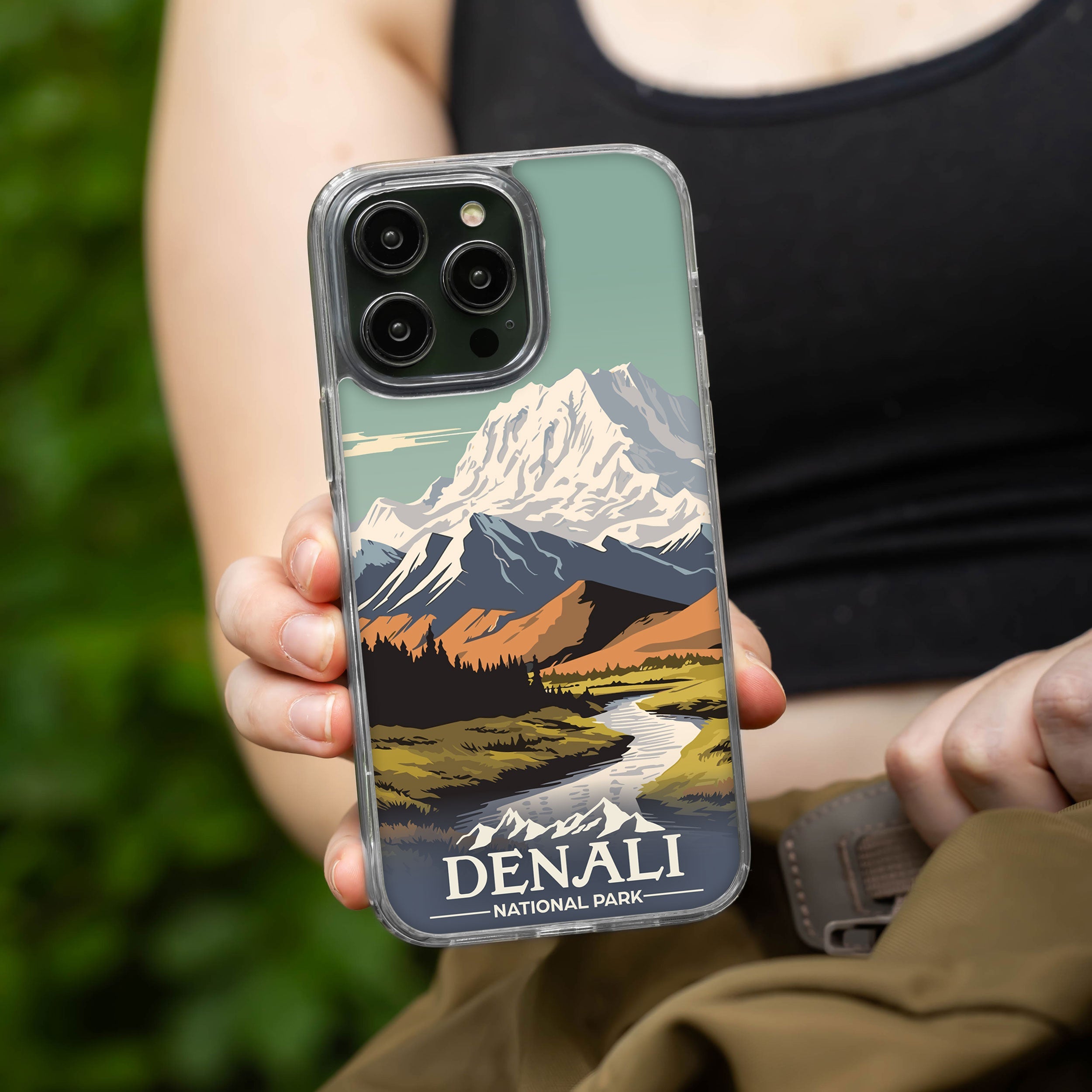 National Parks Denali HD Apple iPhone 16 Mag-Safe Phone Case