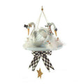 12 Days 7 Swans a-Swimming Ornament by Patience Brewster