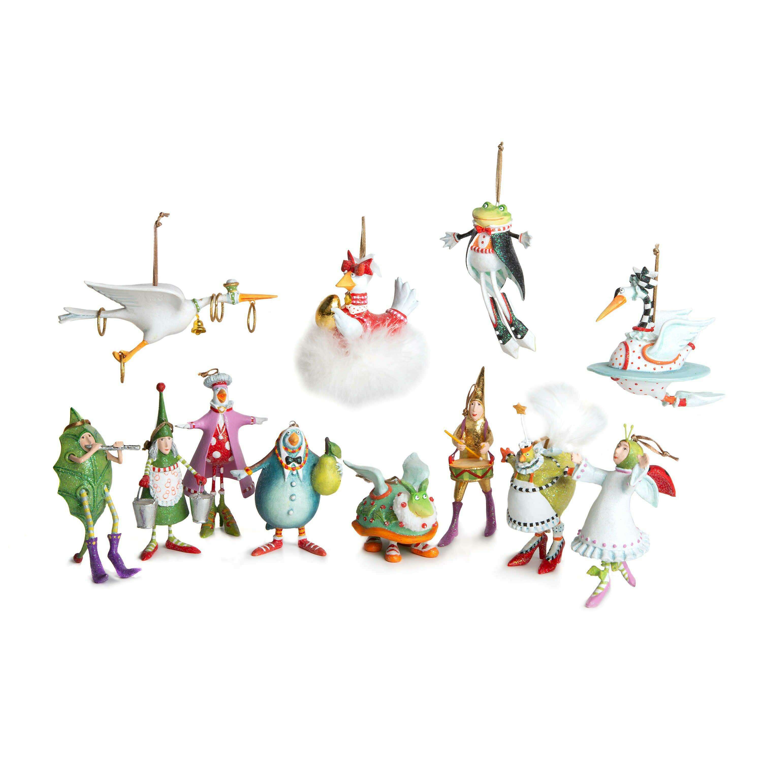 12 Days MINI Ornament by Patience Brewster — Two Turtle Doves